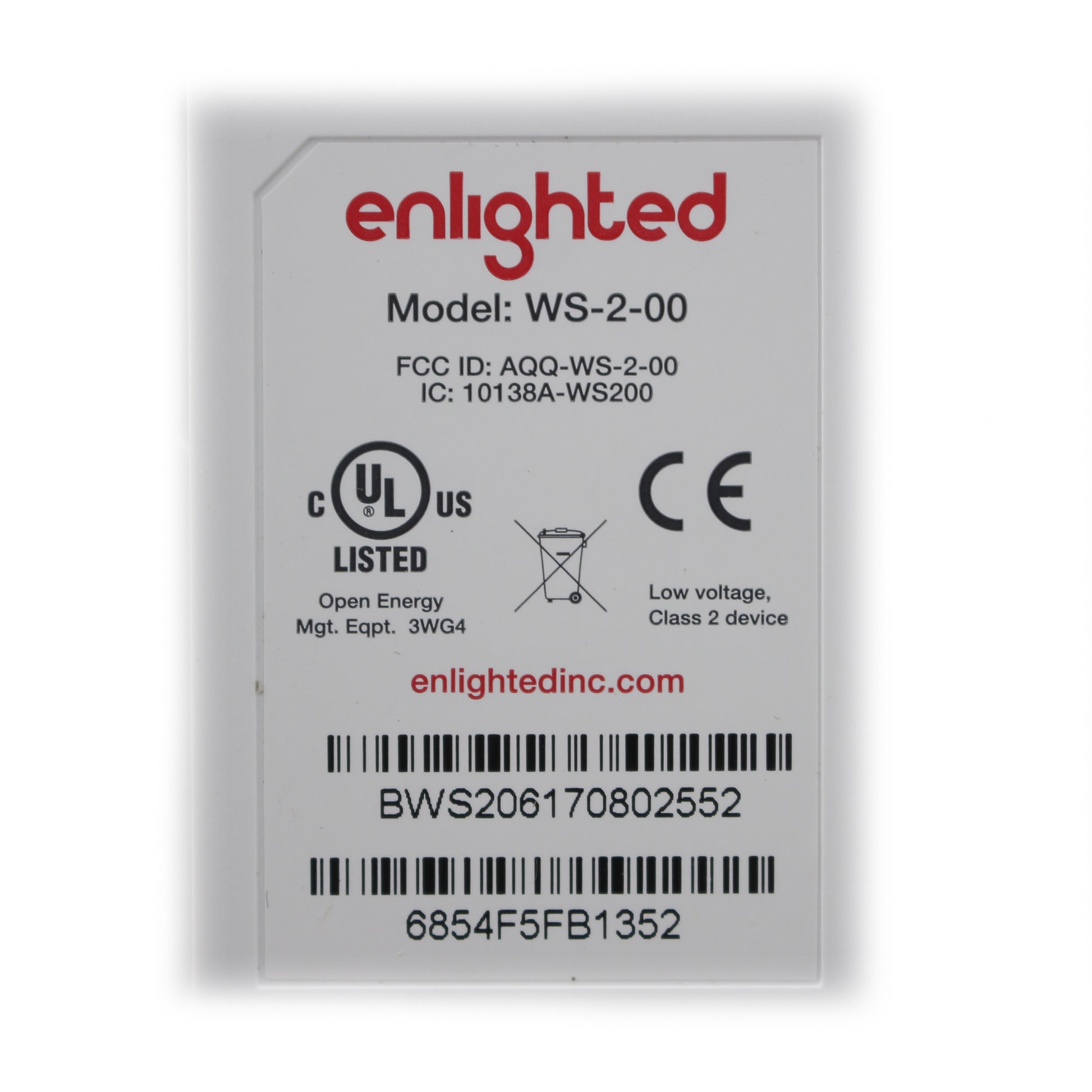 Enlightened Lighting WS-2-00