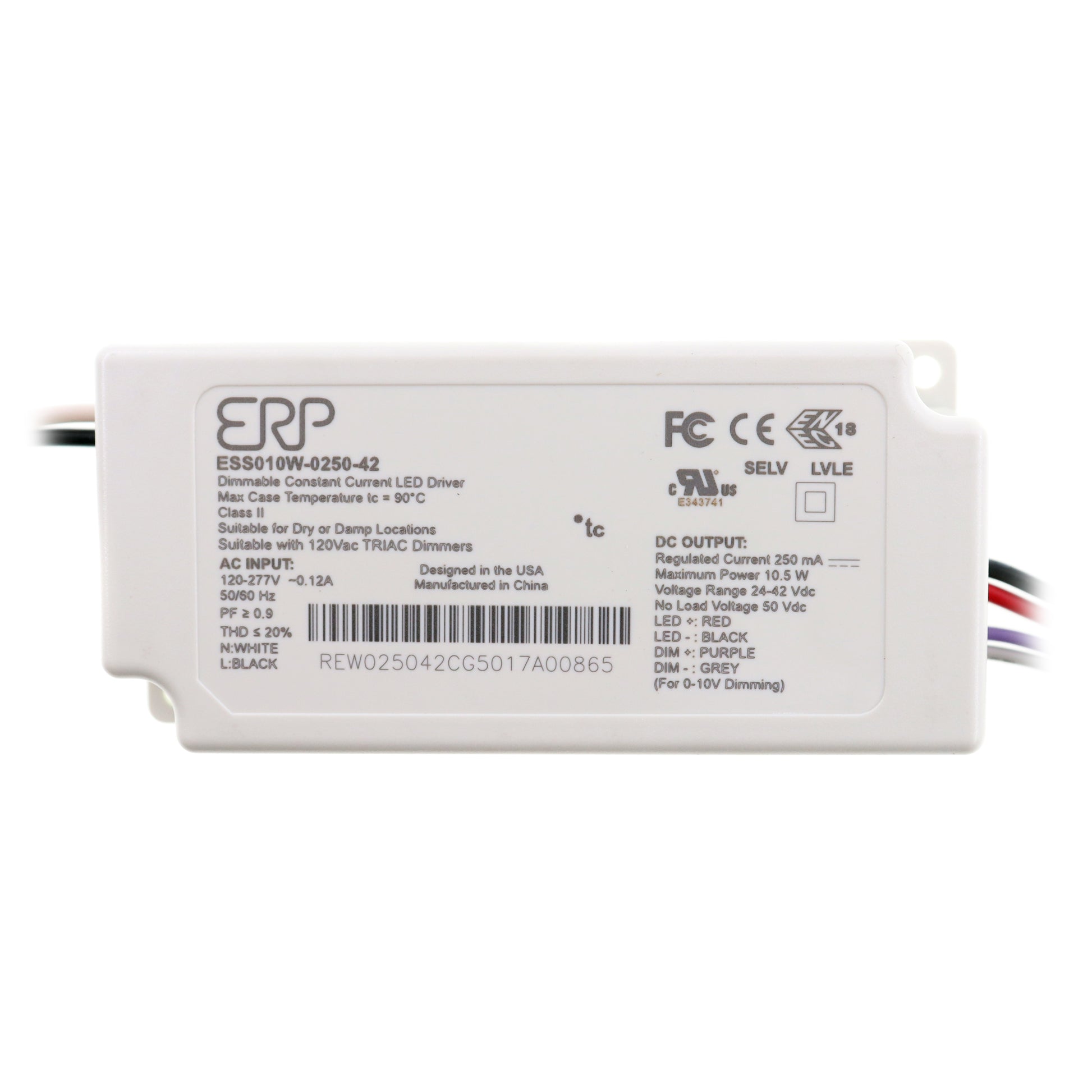 ERP ESS010W-0250-42