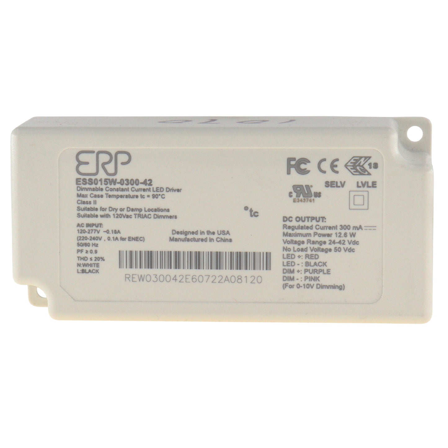 ERP Power ESS015W-0300-42