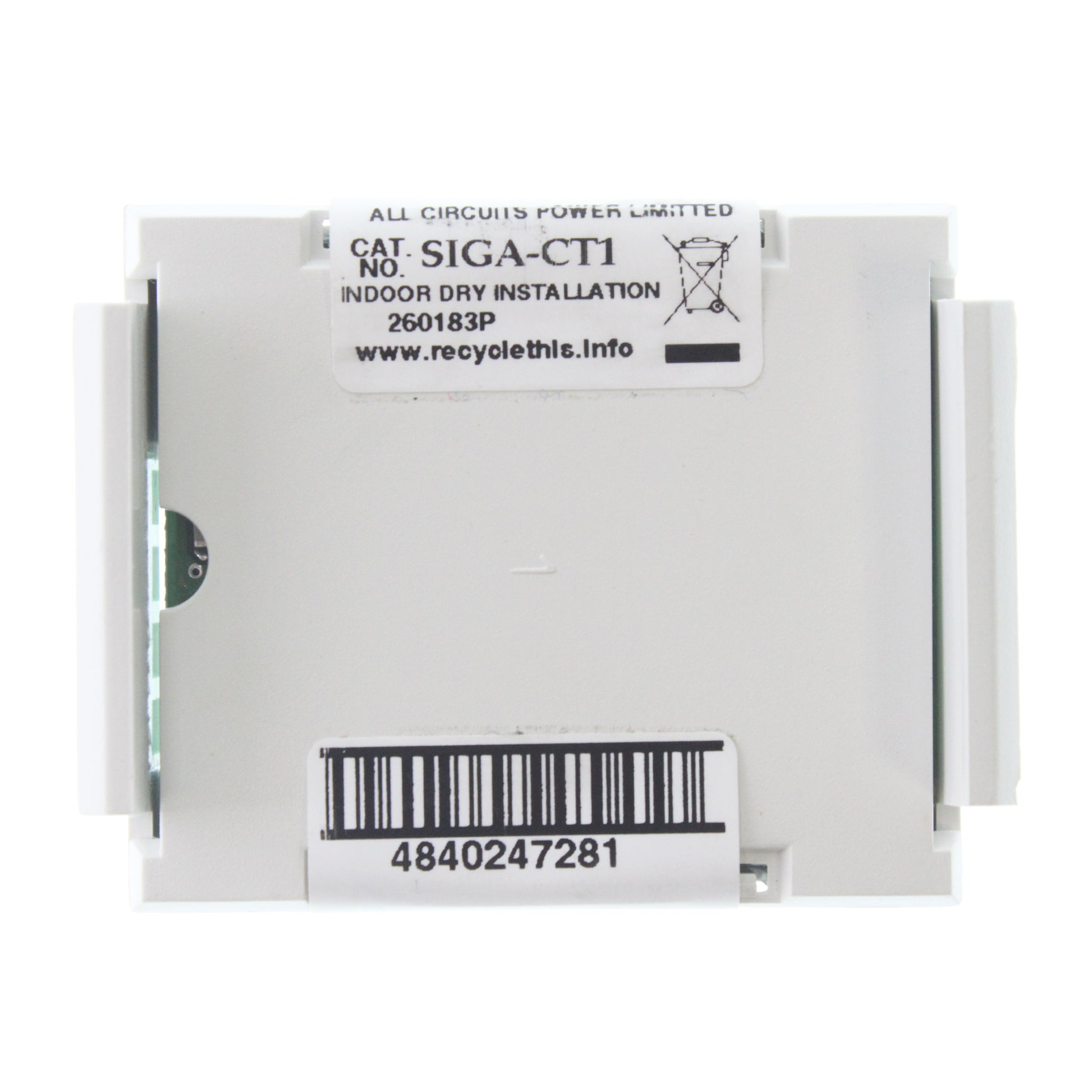 Edwards System Technologies (EST) SIGA-CT1
