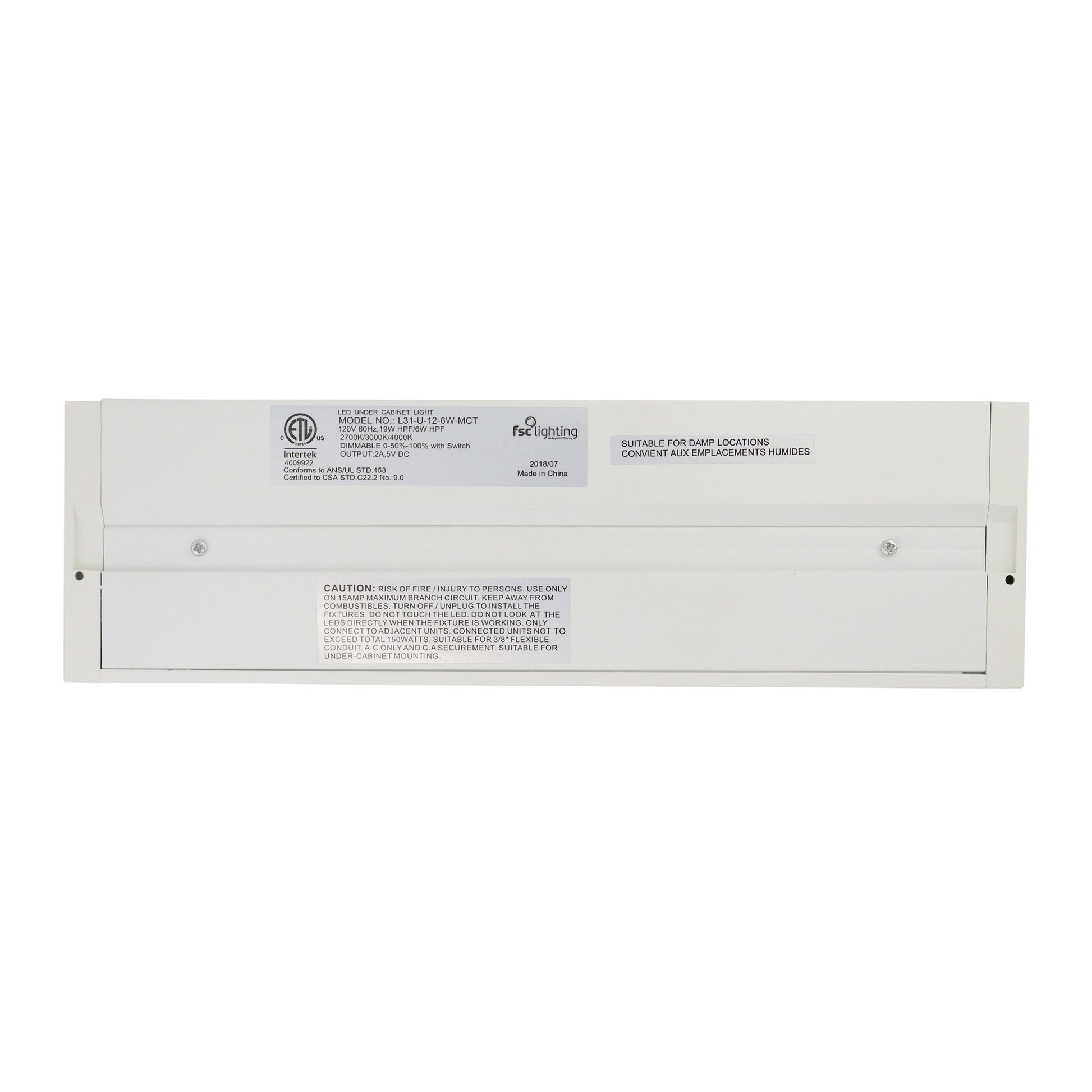 FSC Lighting L31-U-12-6W-MCT