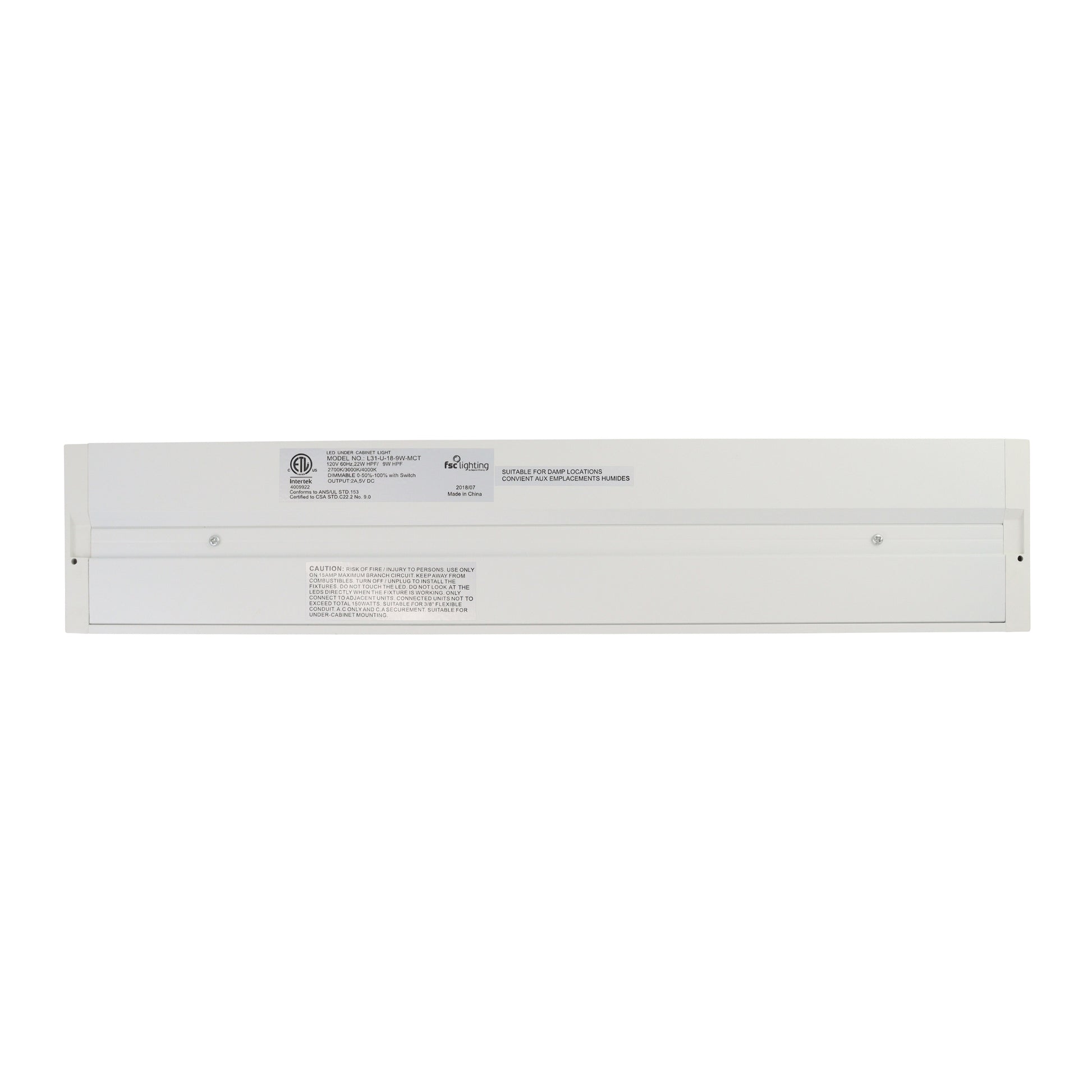 FSC Lighting L31-U-18-9W-MCT