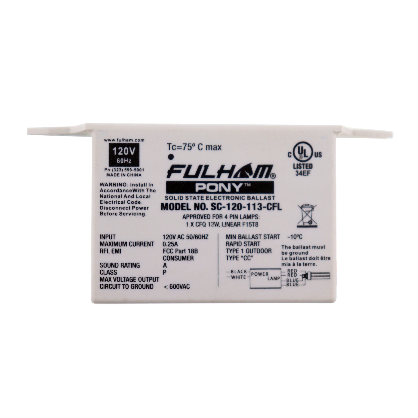 Fulham SC-120-113-CFL