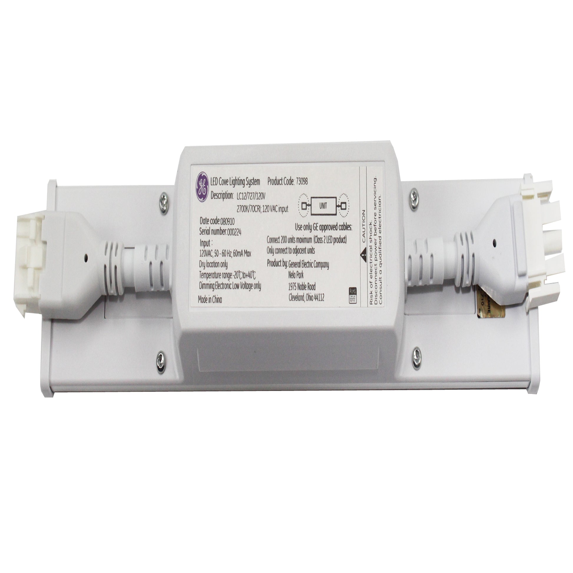 General Electric, Inc. LC12/727/120V