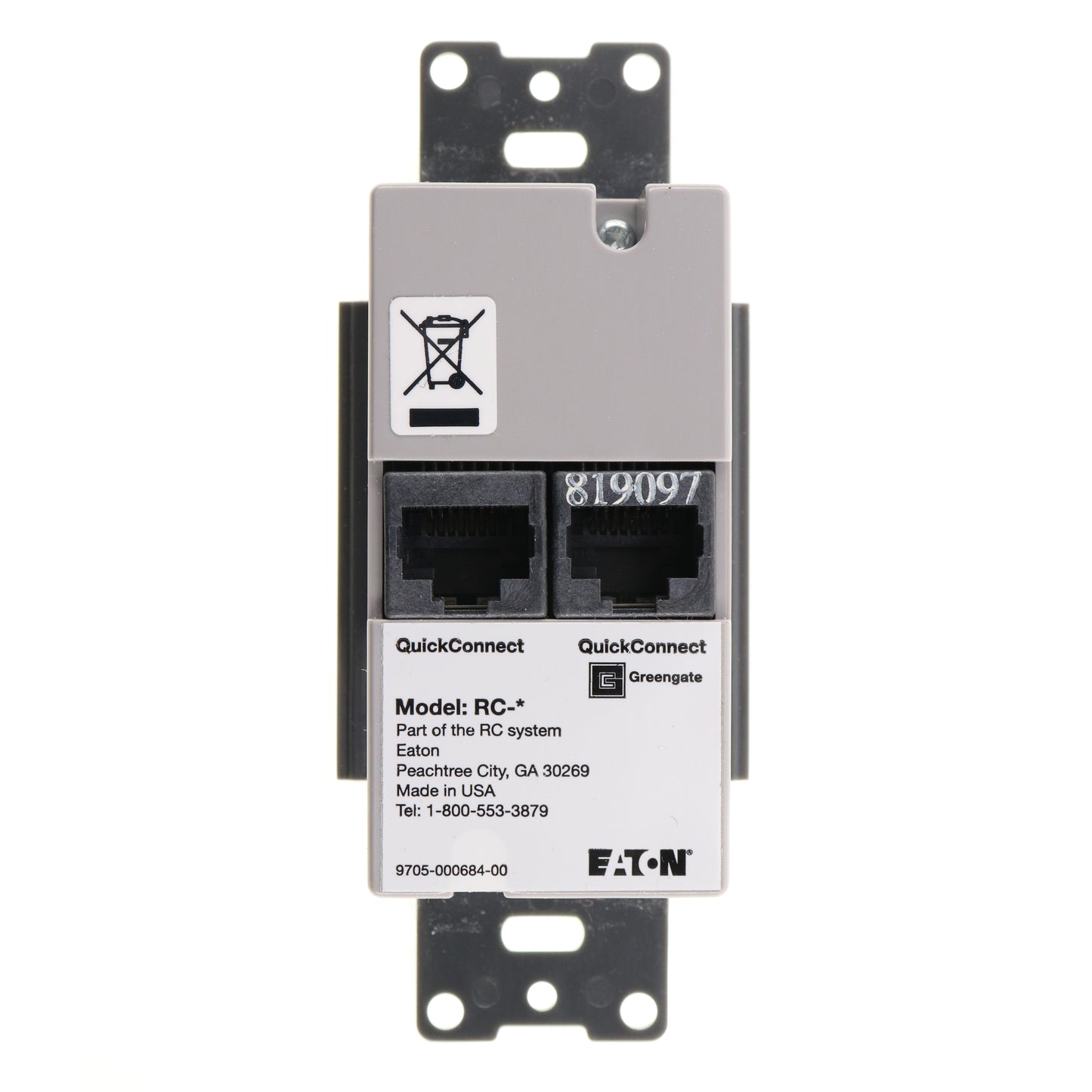 GreenGate RC-6TSB-P4-W