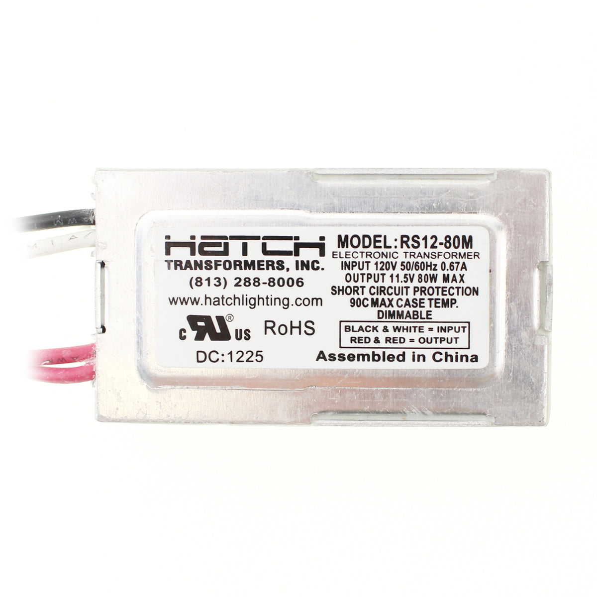 Hatch Transformers RS12-80M