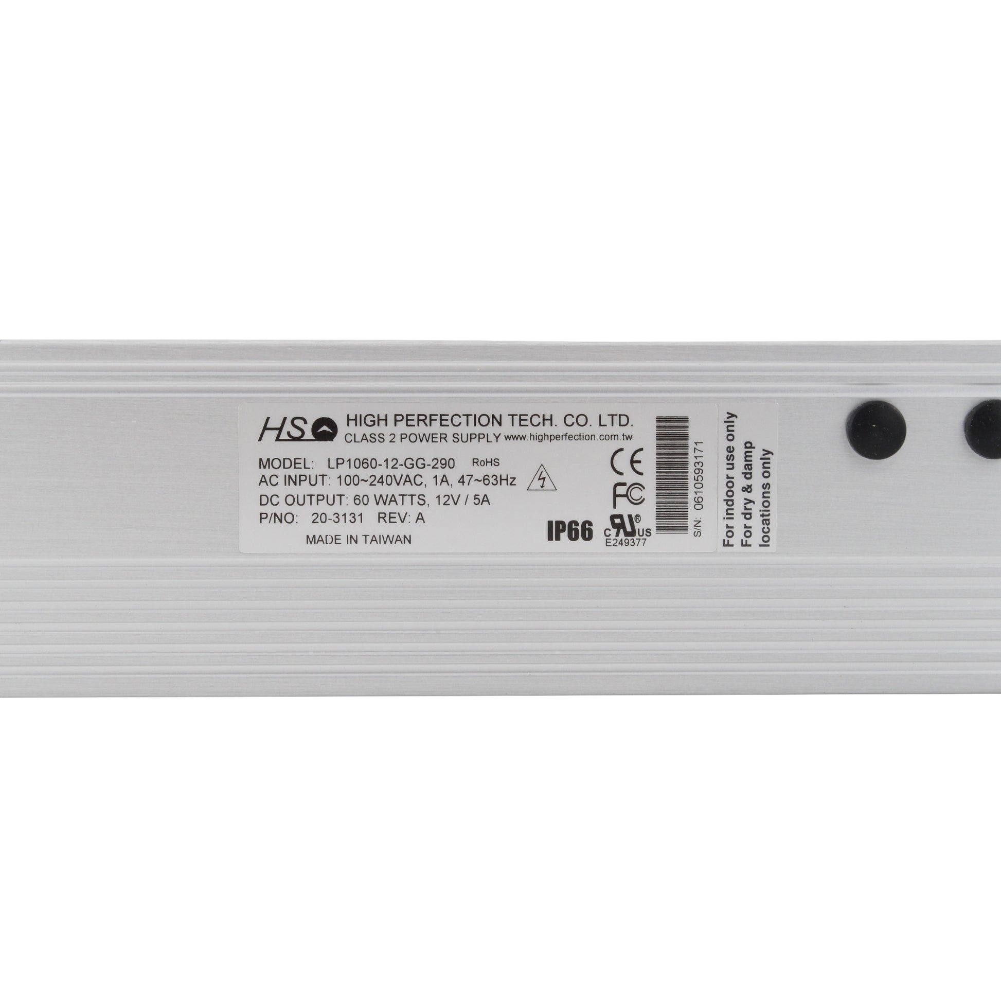 High Perfection Tech LP1060-12-GG-290