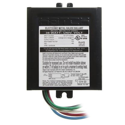 Hatch Lighting MC39-1-F-UNNU