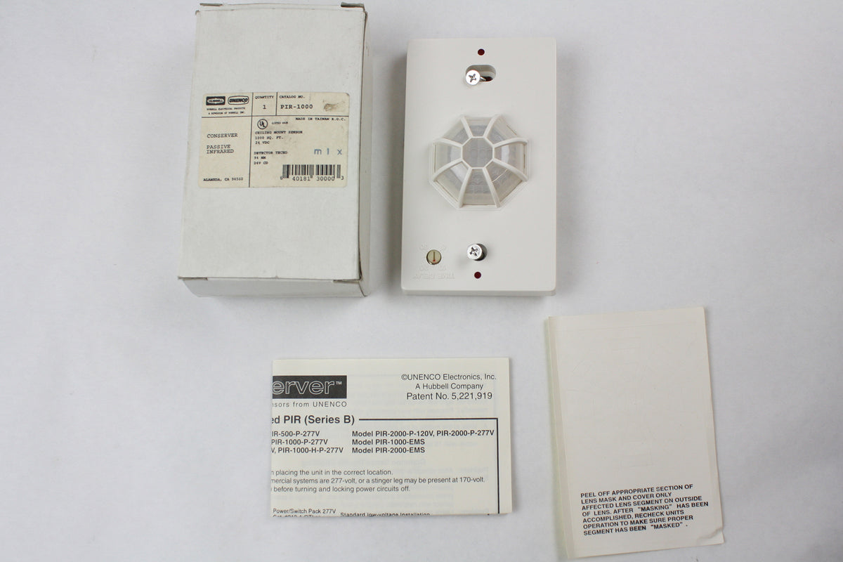 Hubbell, Inc. PIR-1000
