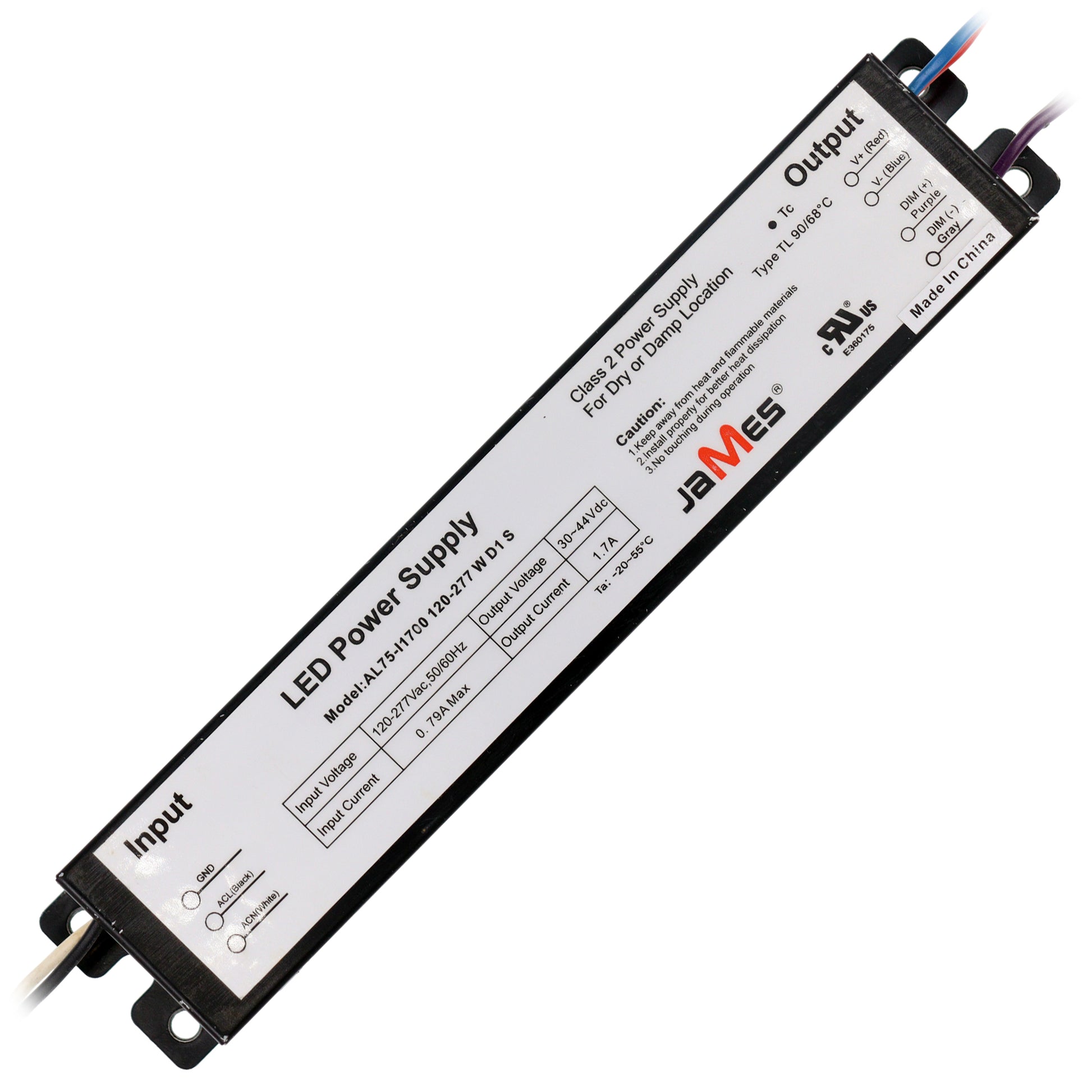 James Lighting AL75-I1700-120-277-W-D1-S