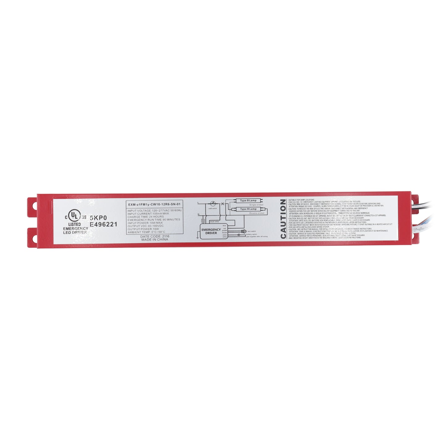 Jiaxing Super Lighting Electric Appliance Co., LTD EXM-z1FM1y-CW10-12R6-SN-01