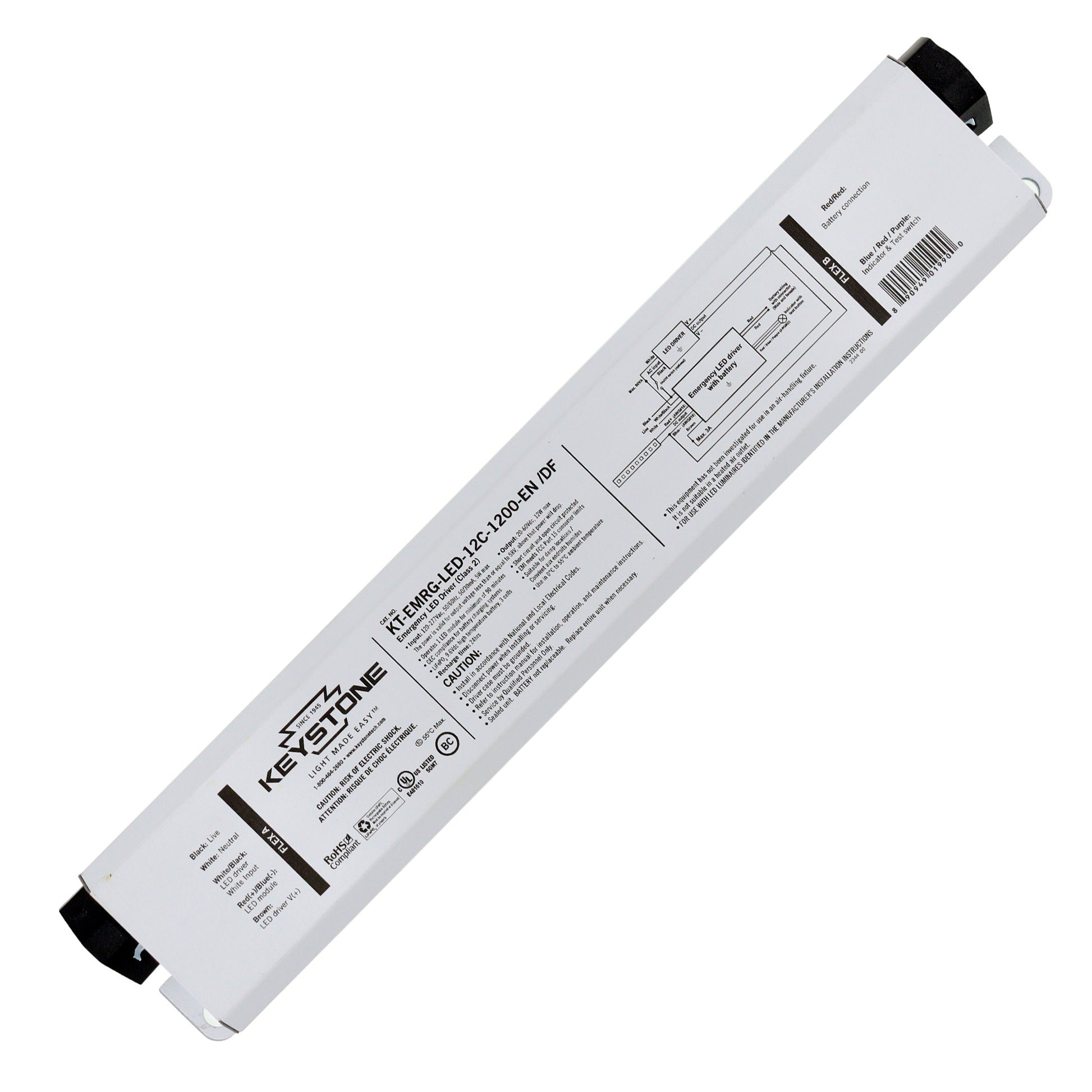 Keystone Technologies KT-EMRG-LED-12C-1200-EN-DF