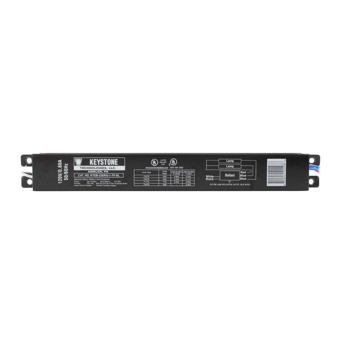Keystone Technologies KTEB-232RIS-1-TP-SL