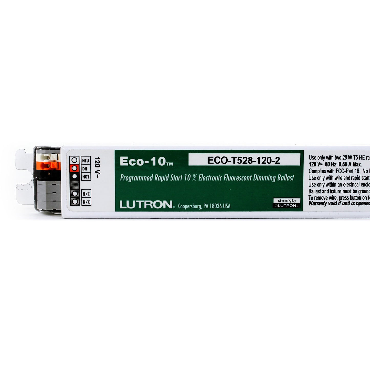 Lutron ECO-T528-120-2