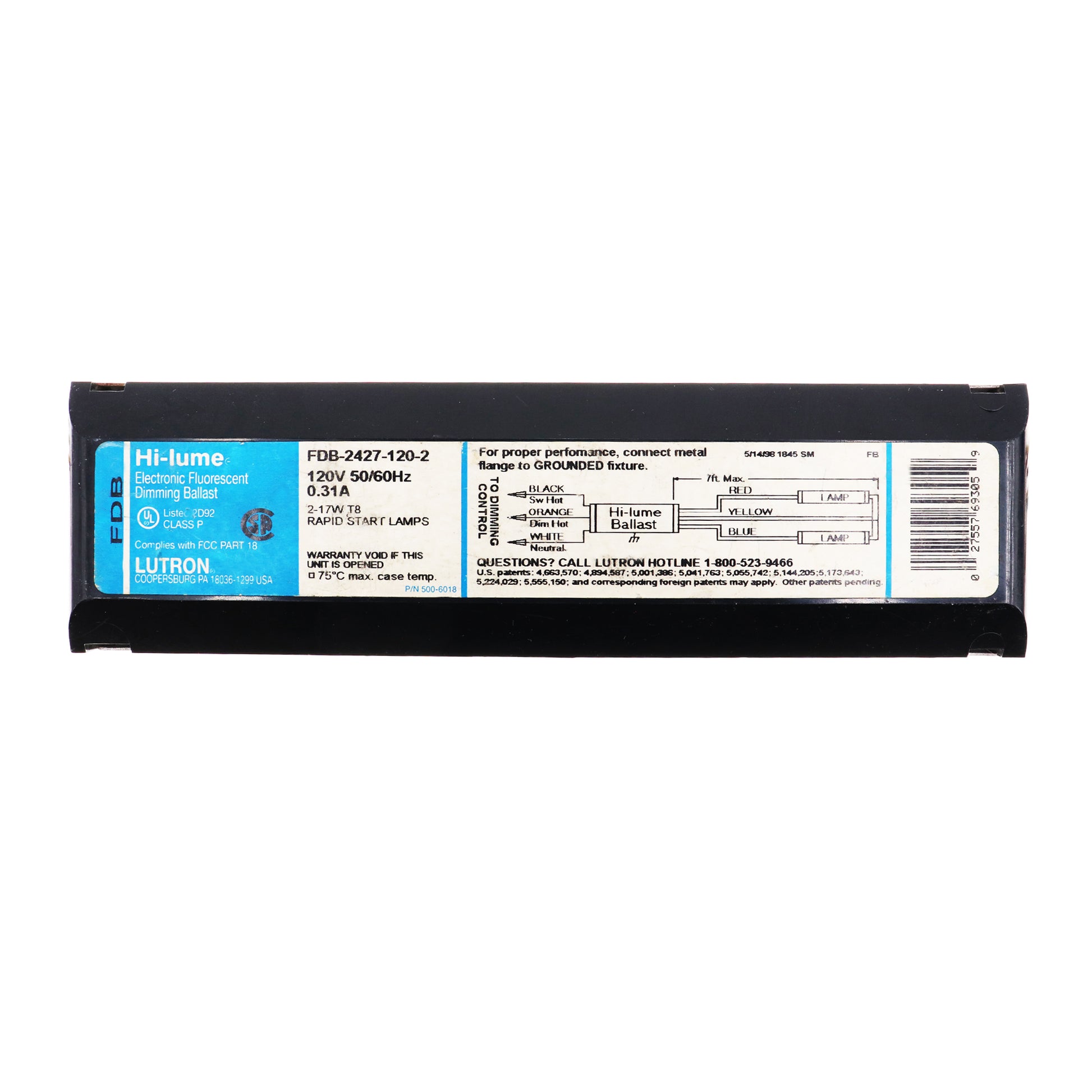Lutron FDB-2427-120-2