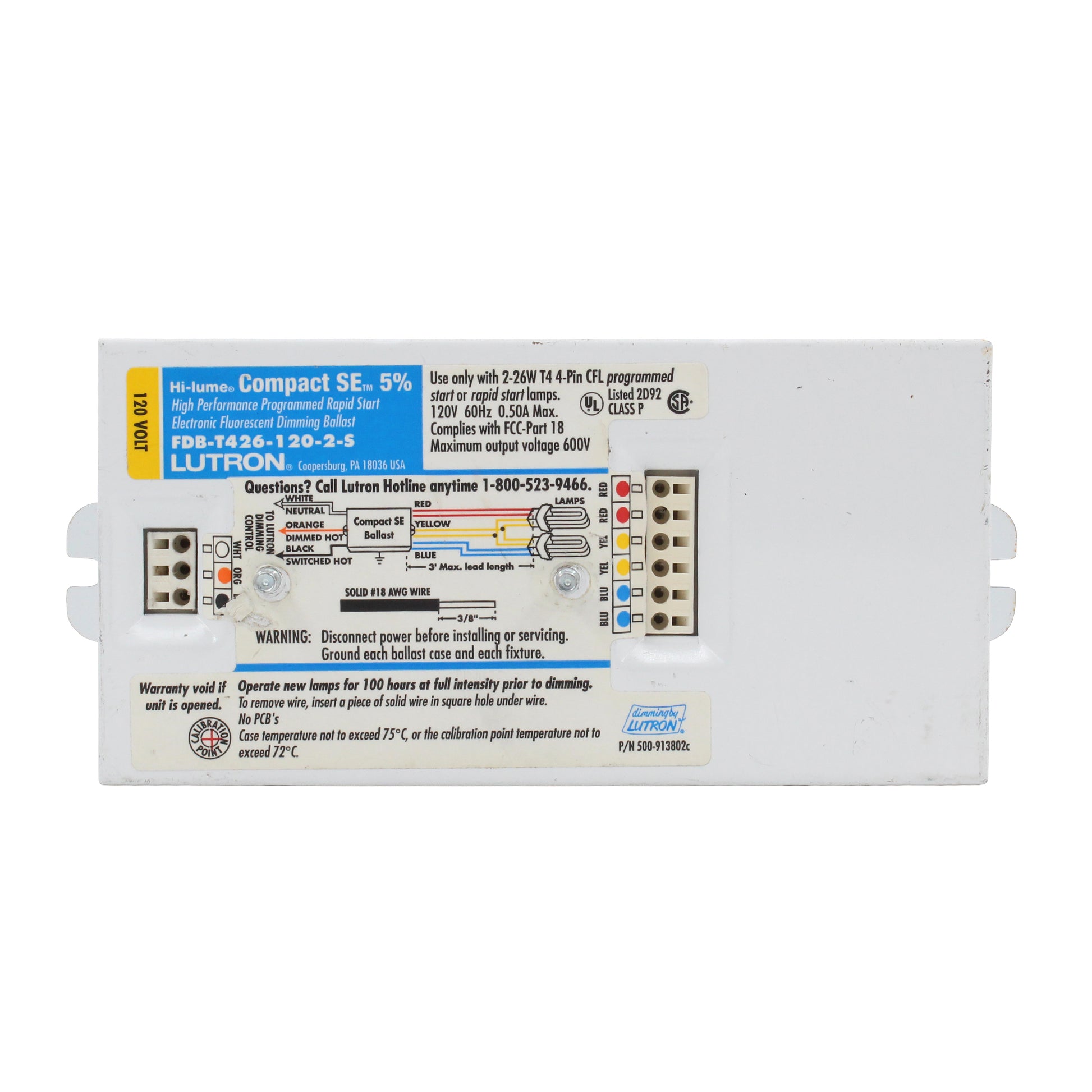 Lutron FDB-T426-120-2-S