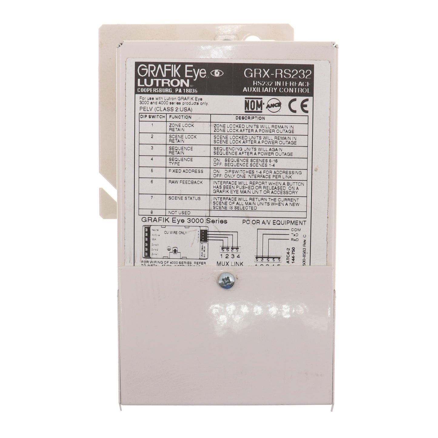 Lutron GRX-RS232