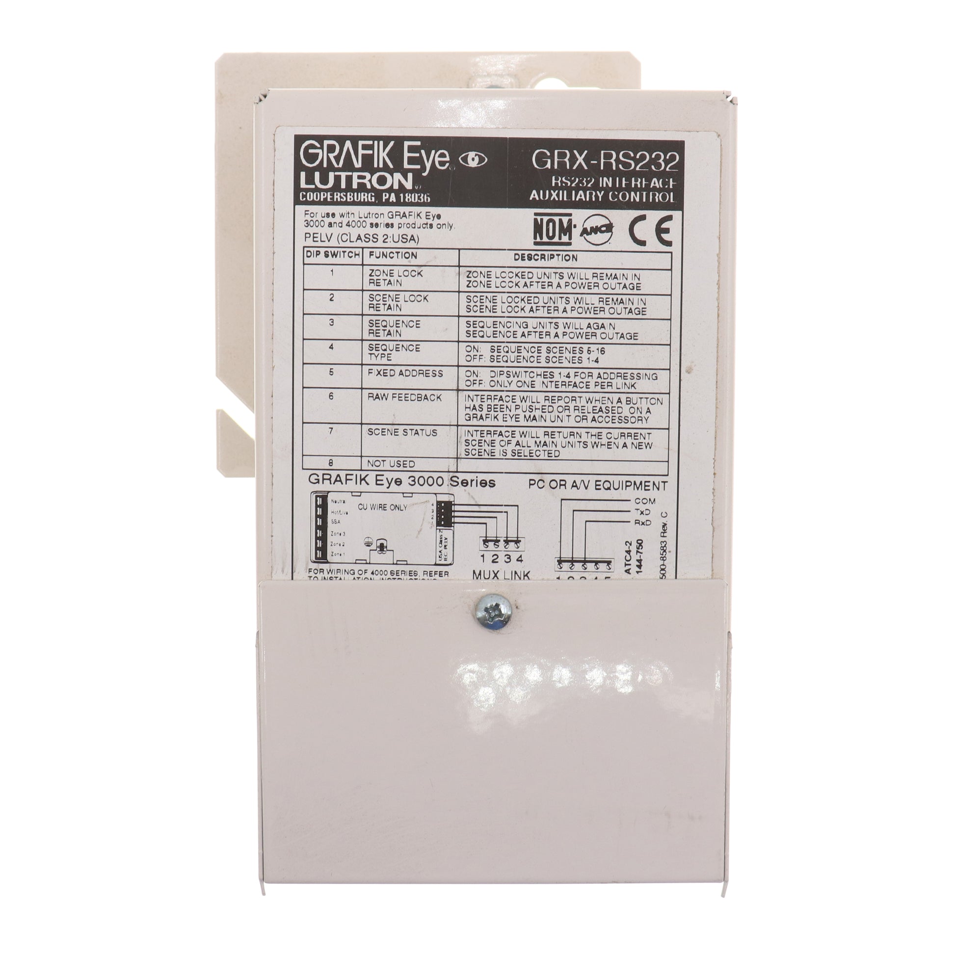 Lutron GRX-RS232