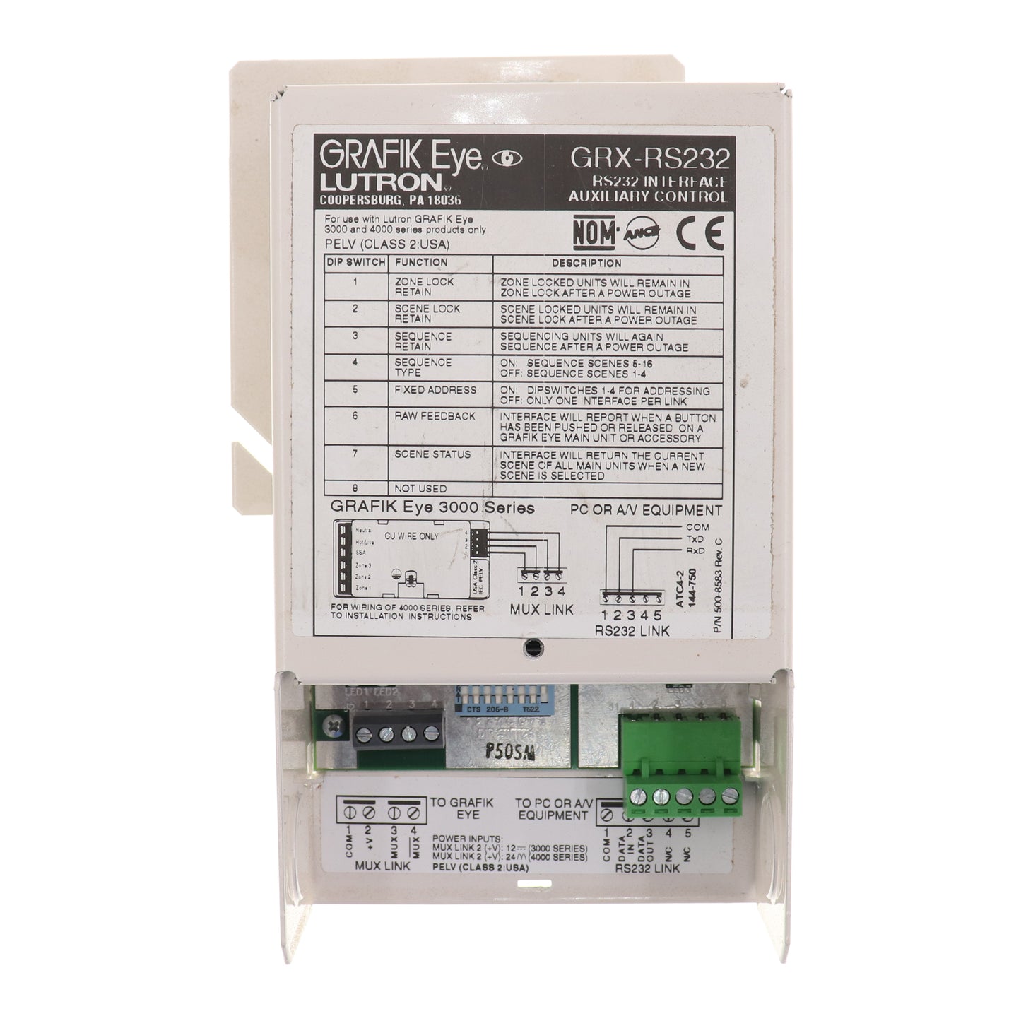 Lutron GRX-RS232