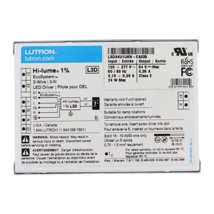 Lutron L3DA4U1UKN-EA035