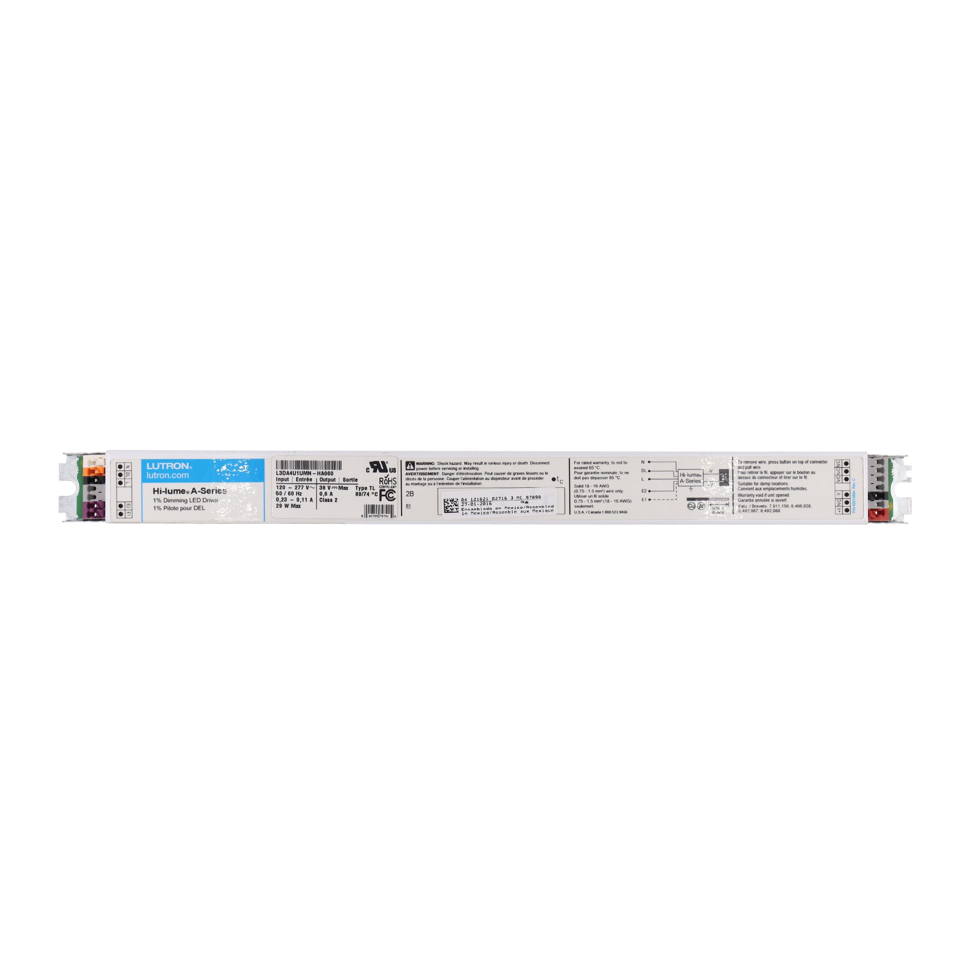 Lutron L3DA4U1UMN-HA060