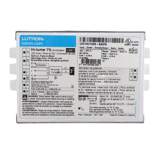 Lutron LDE14U1UKS-BA070
