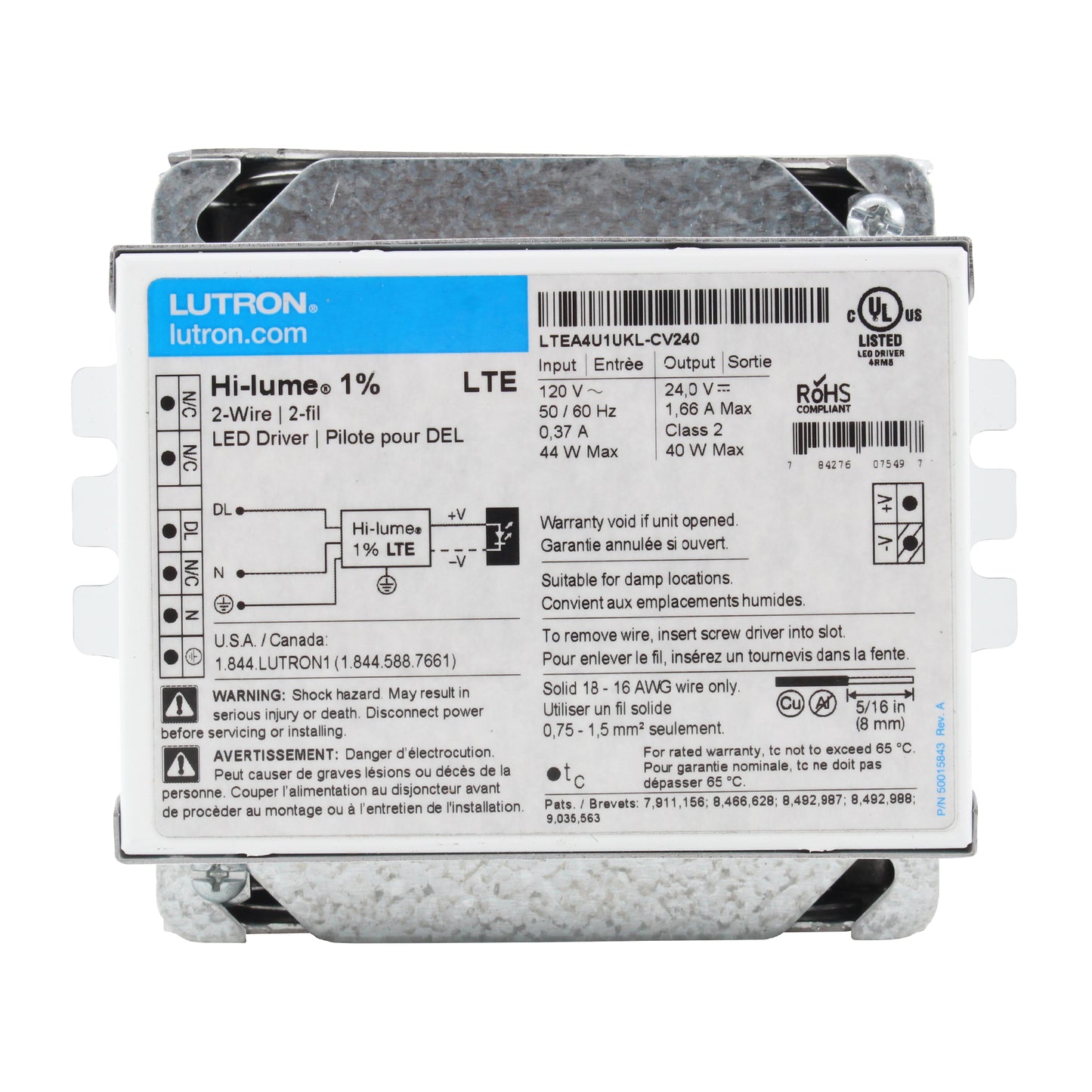 Lutron LTEA4U1UKL-CV240