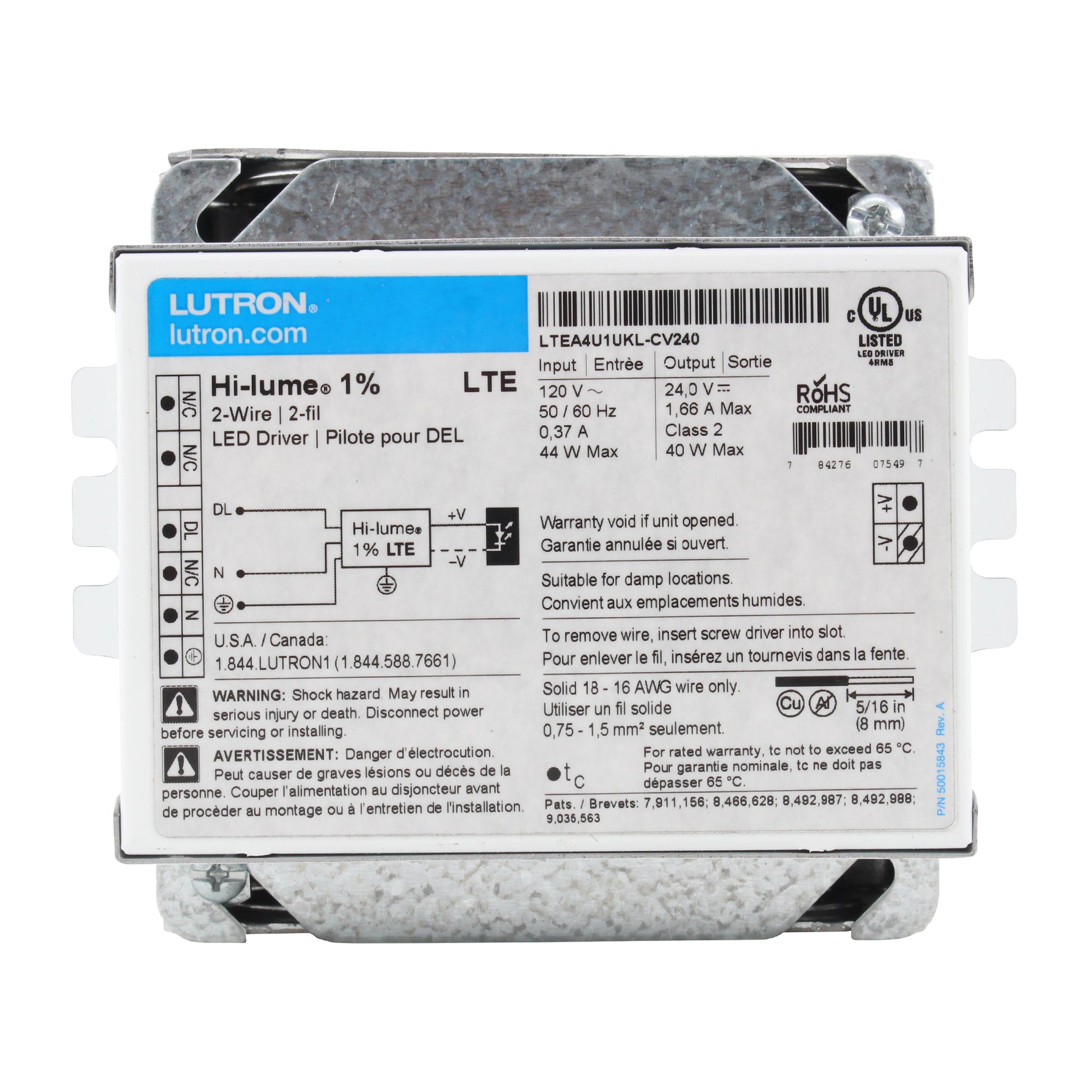 Lutron LTEA4U1UKL-CV240