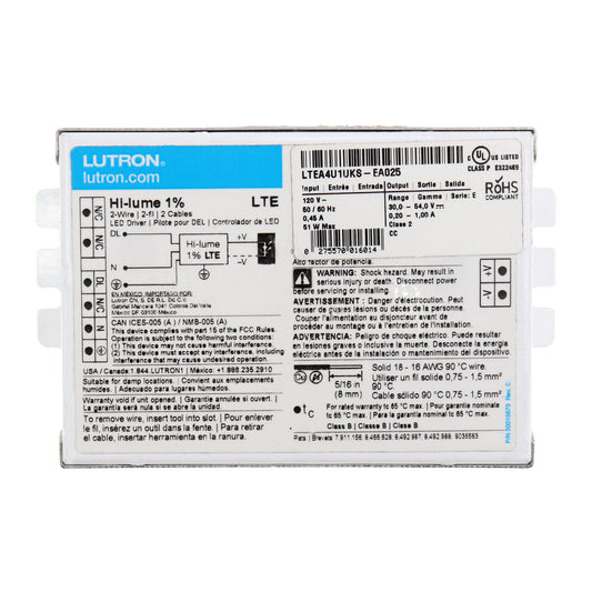 Lutron LTEA4U1UKS-EA025