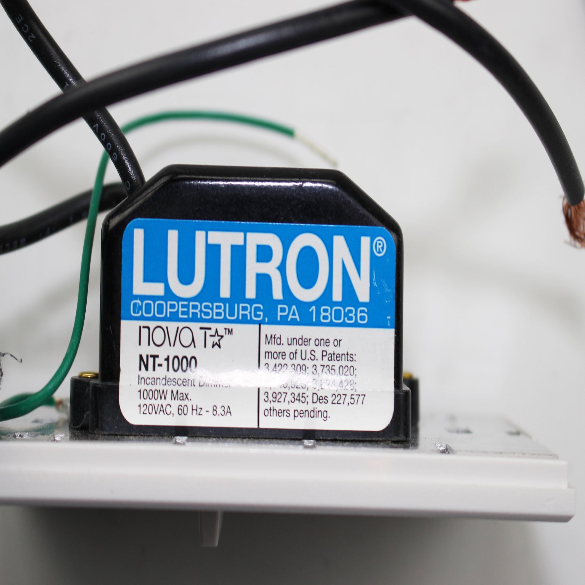 Lutron NT-1000-WH