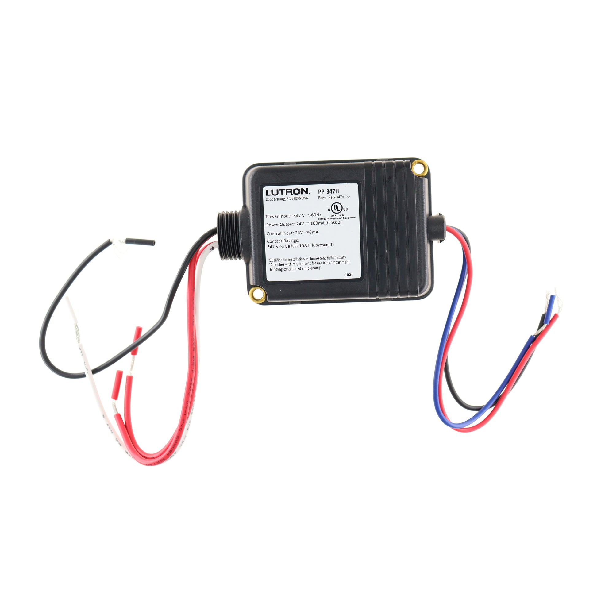 LutronPp-347hOccupancySensorPowerPack,24v5maOutput,15a,347-v – Toomanyamps