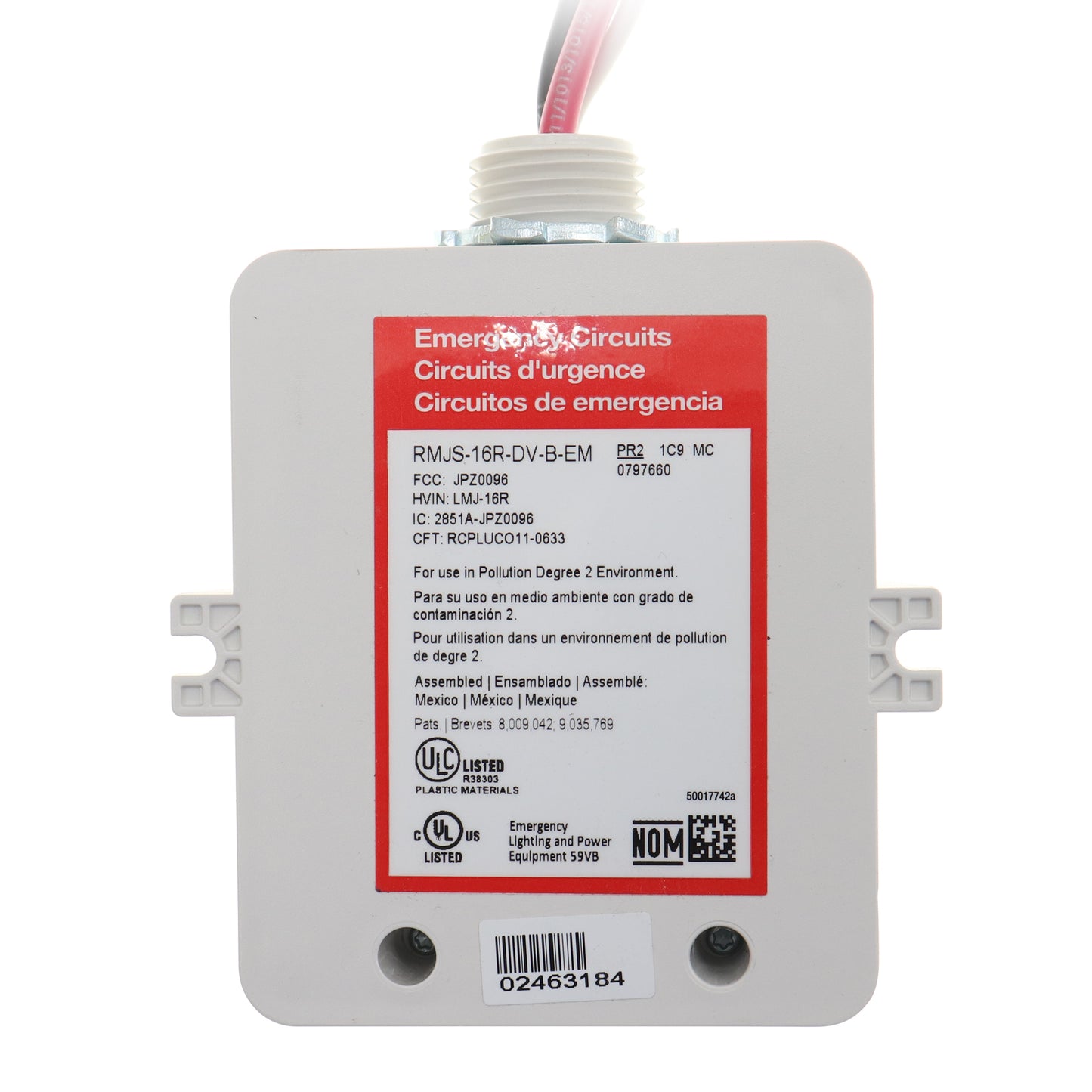 Lutron RMJS-16R-DV-B-EM