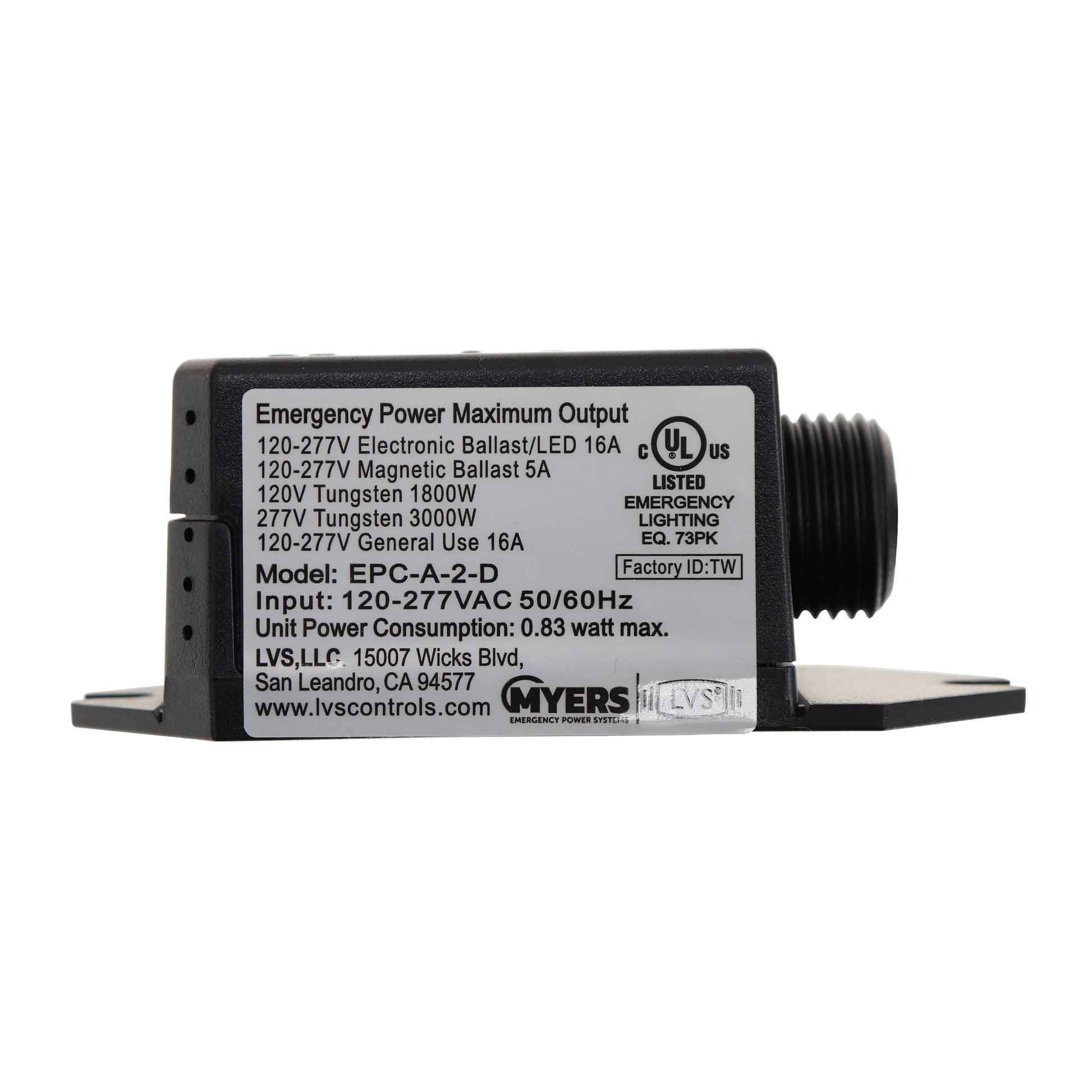 LVS Controls EPC-A-2-D