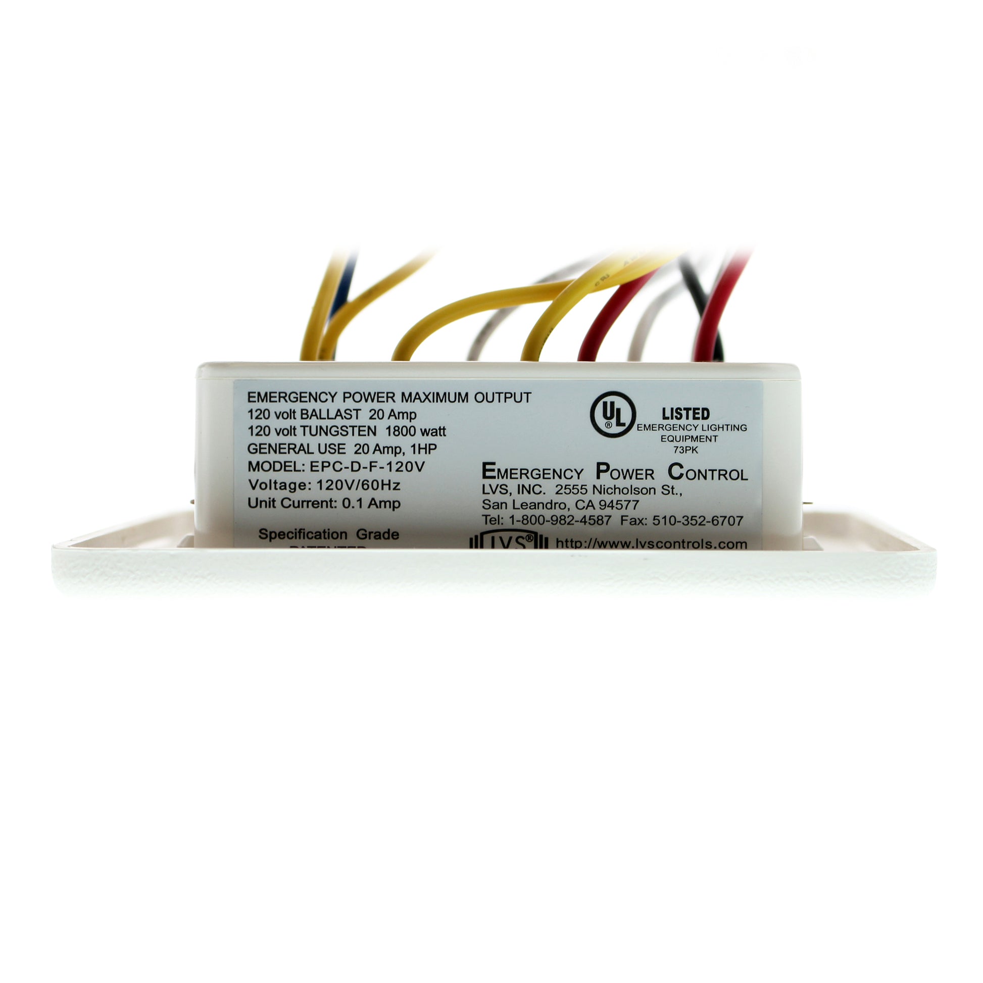 LVS Controls EPC-D-F-120V
