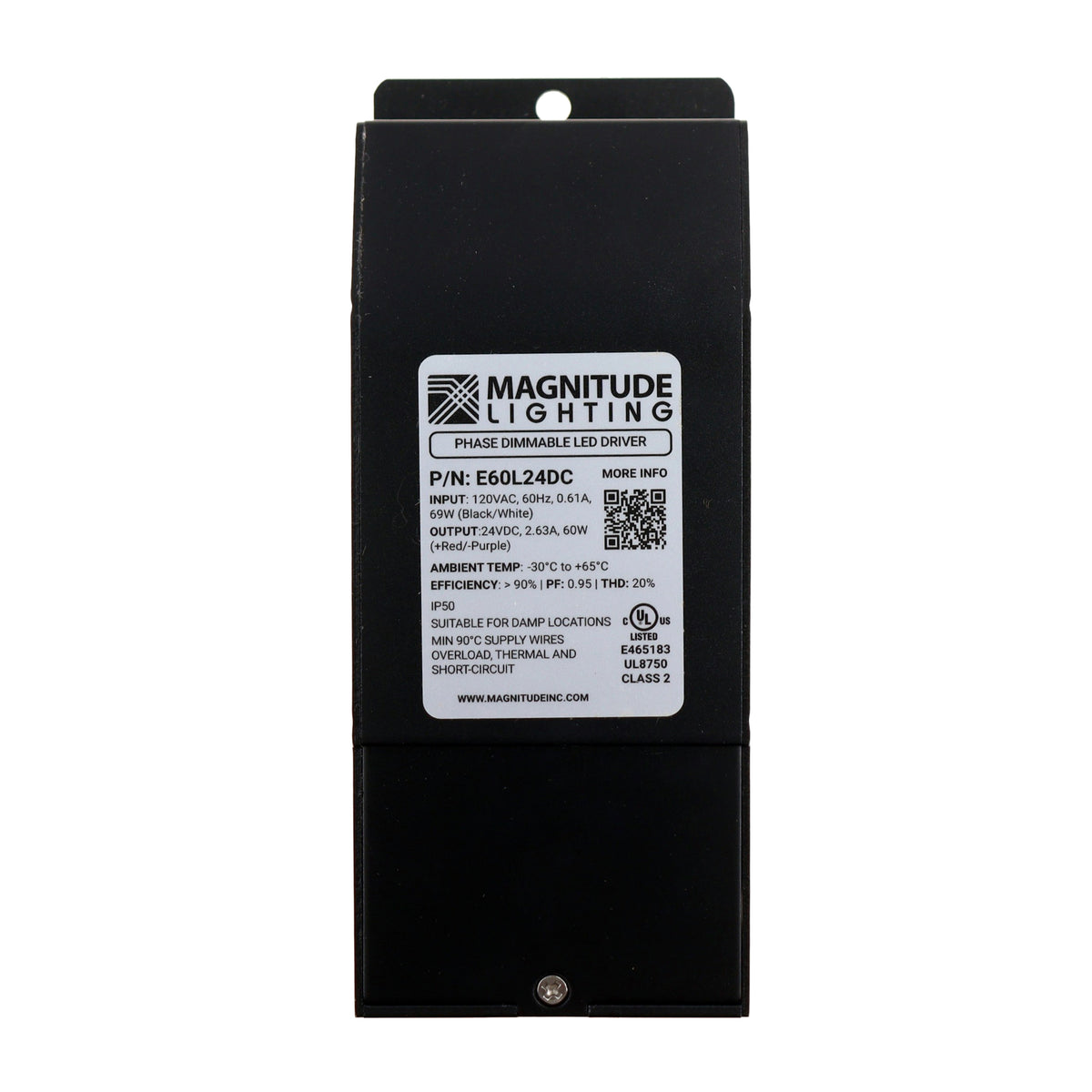 Magnitude Lighting Transformers E60L24DC