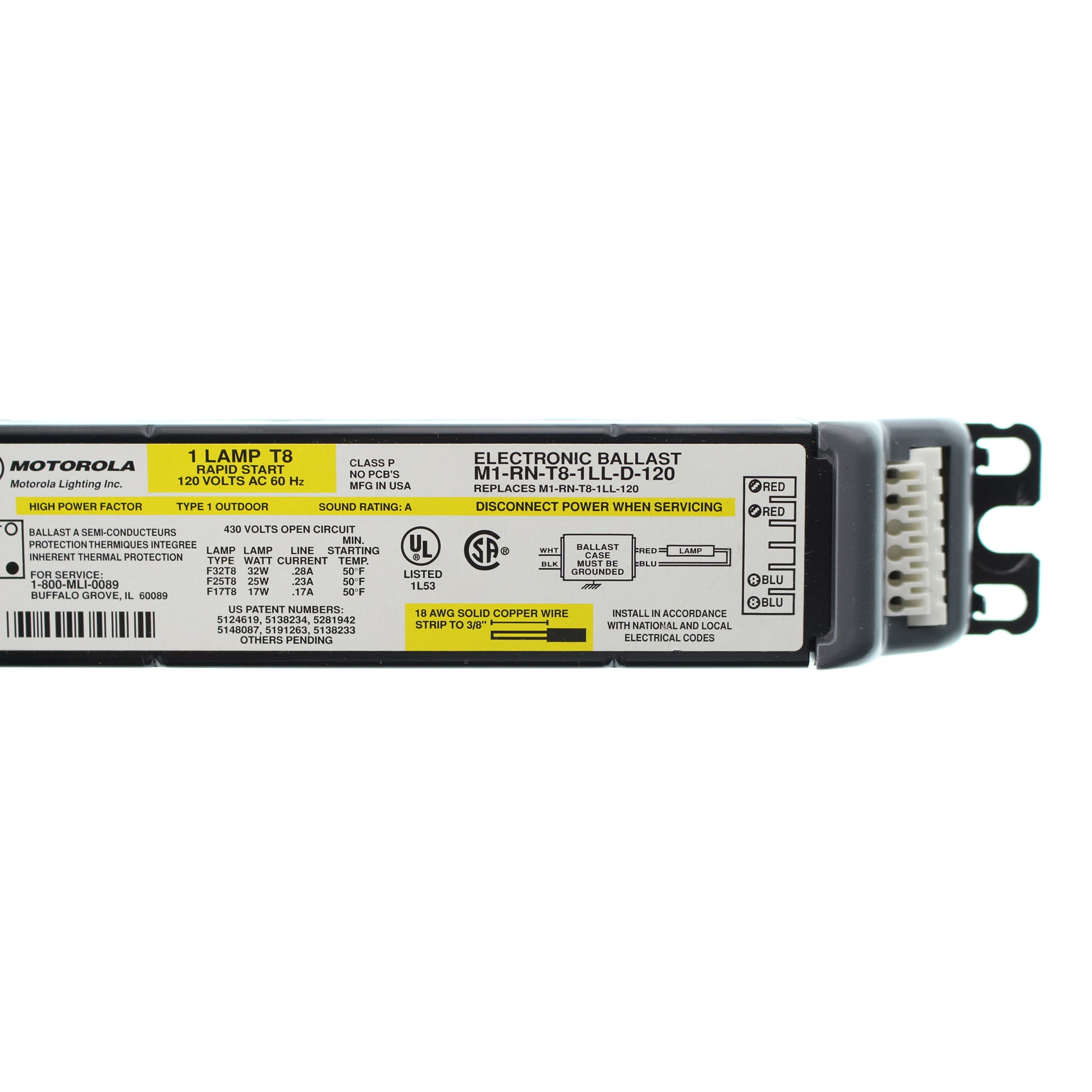 Motorola M1-RN-T8-1LL-D-120