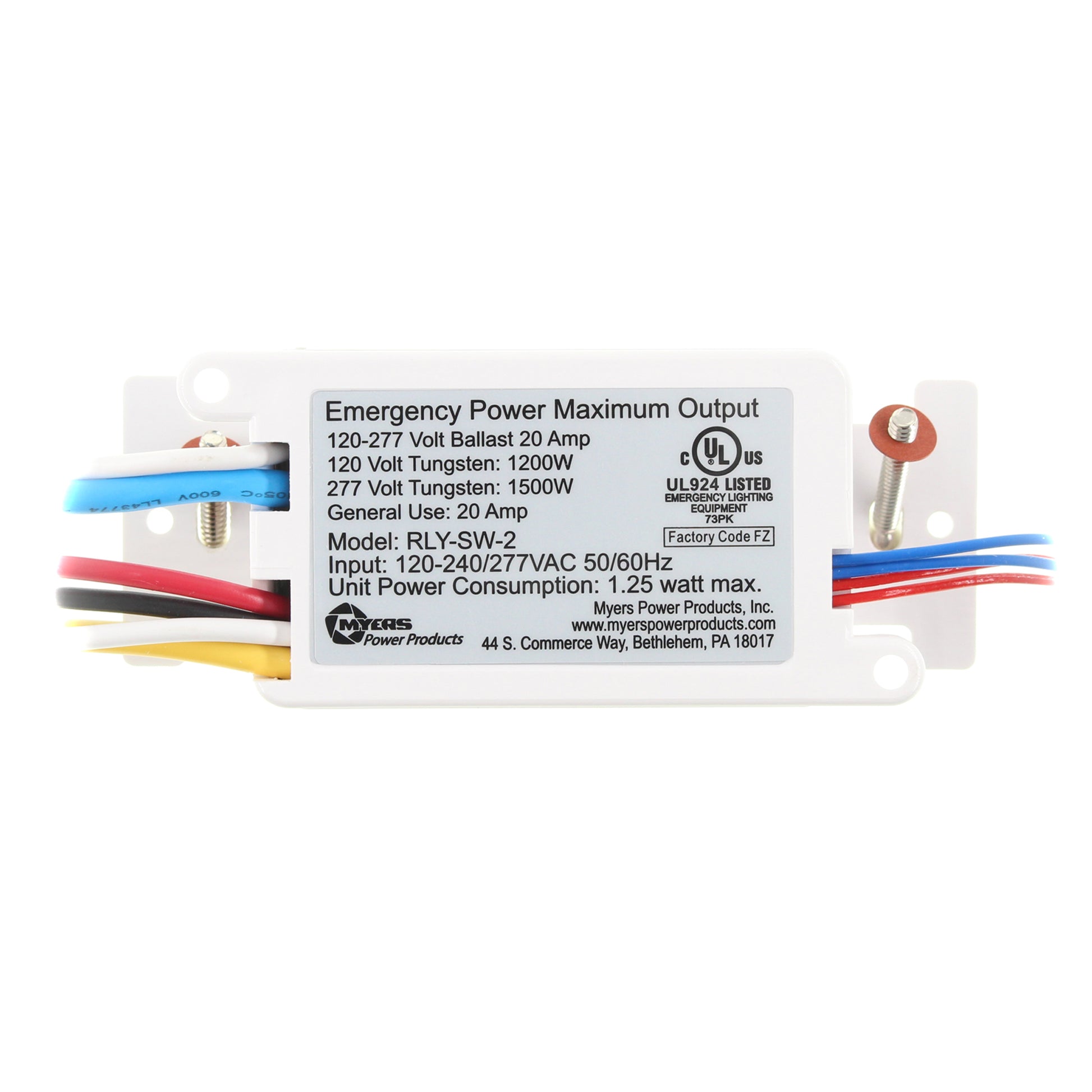 Myers Power Products RLY-SW-2