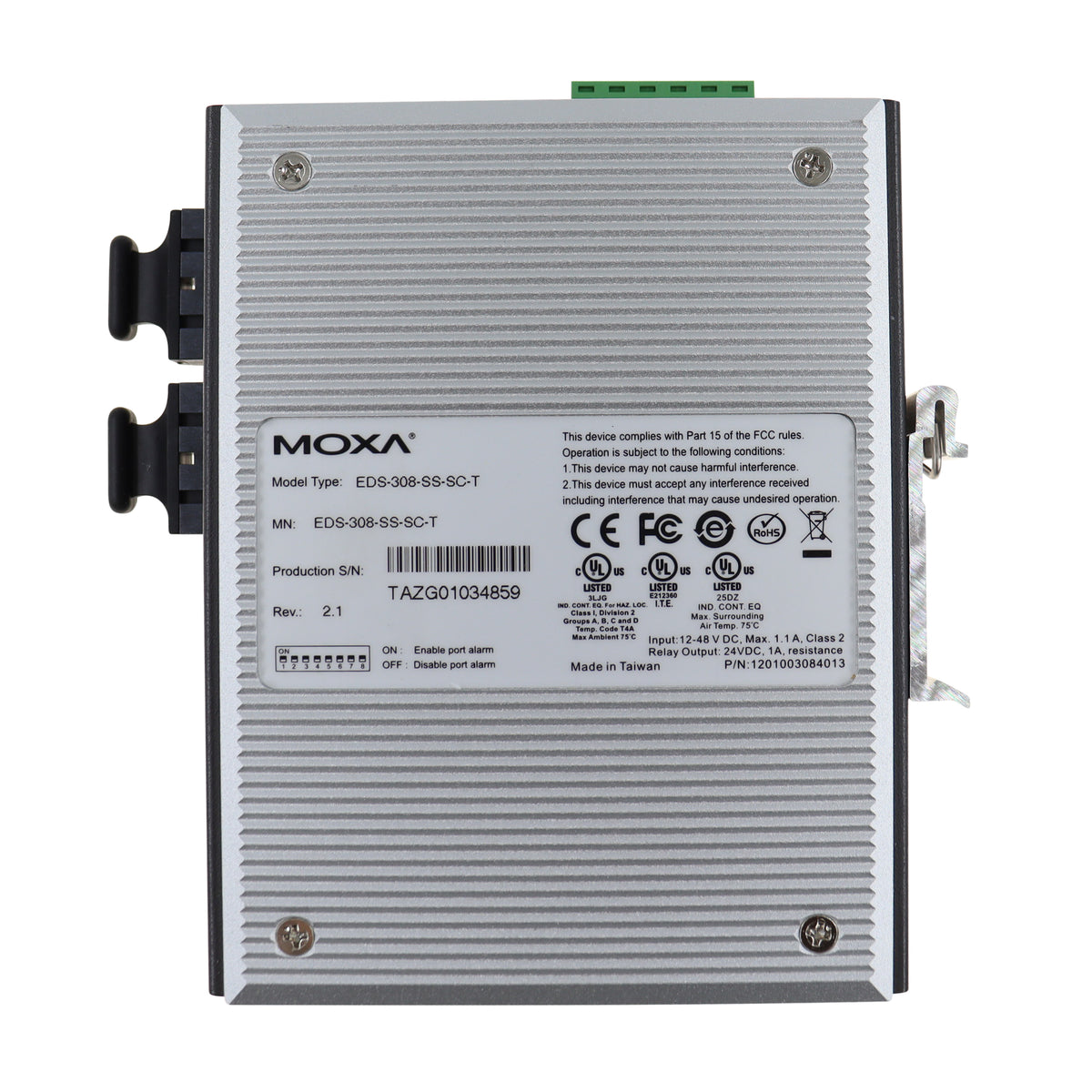 Moxa EDS-308-SS-SC-T
