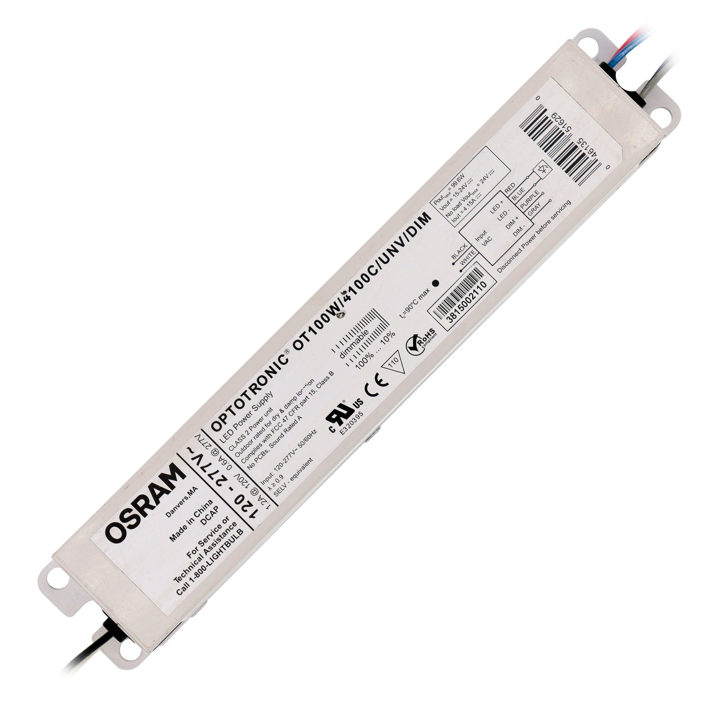Osram OT100W/4100C/UNV-DIM