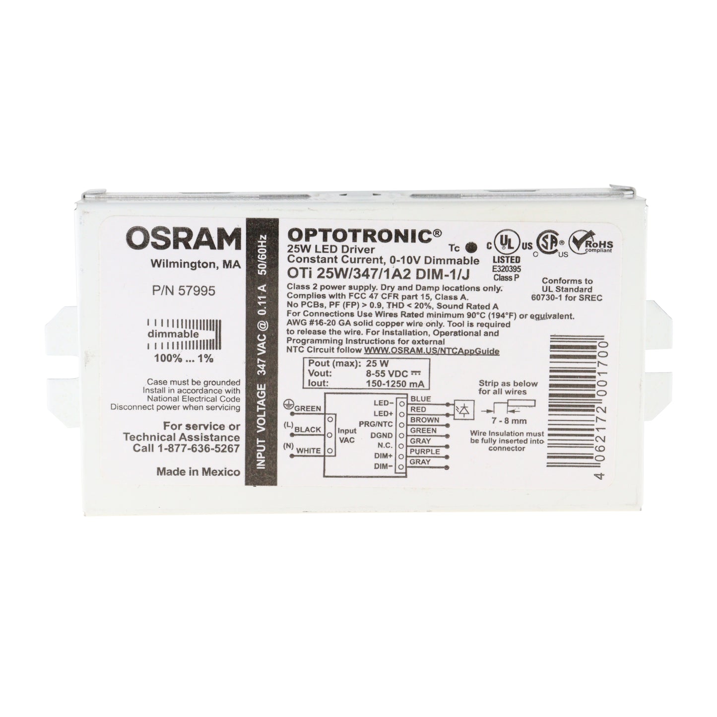 OSRAM OTI25W/347/1A2-DIM-1/J