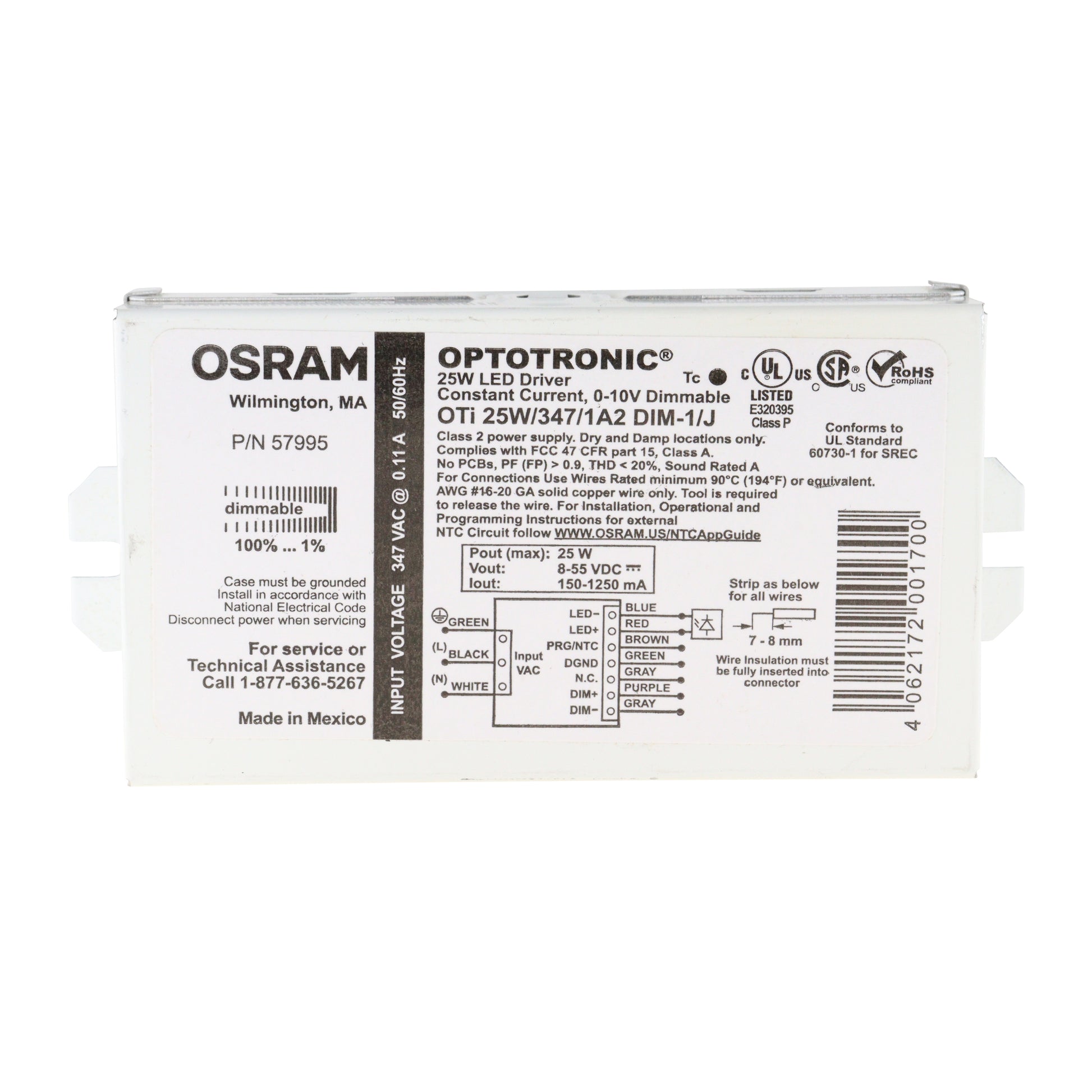 OSRAM OTI25W/347/1A2-DIM-1/J