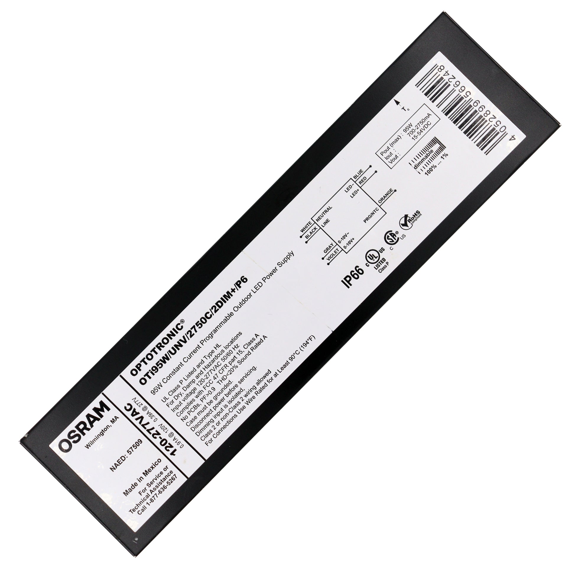 Osram OTI95W/UNV/2750C/2DIM+/P6