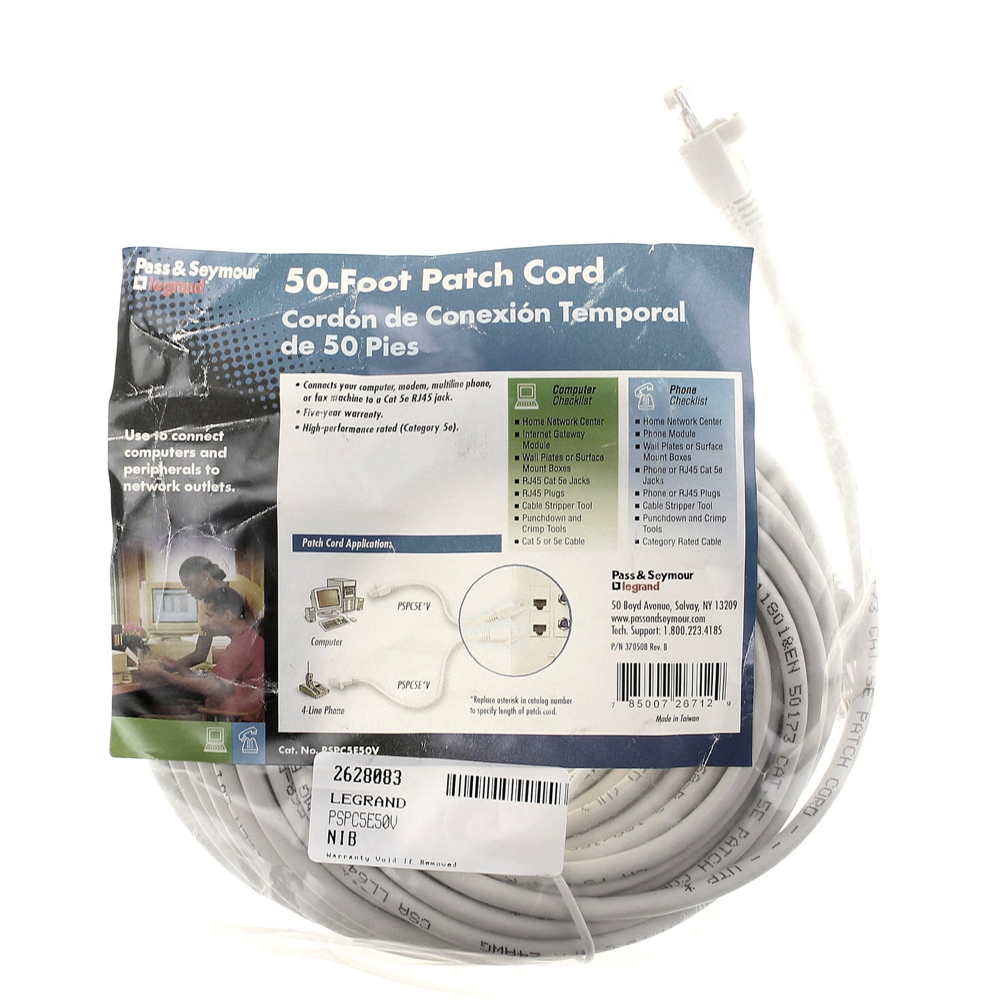 Pass & Seymour PSPC5E50V