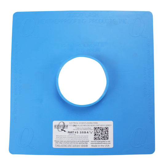 QuickFlash Weatherproofing Products Inc. E-3/0-B-A-7/8