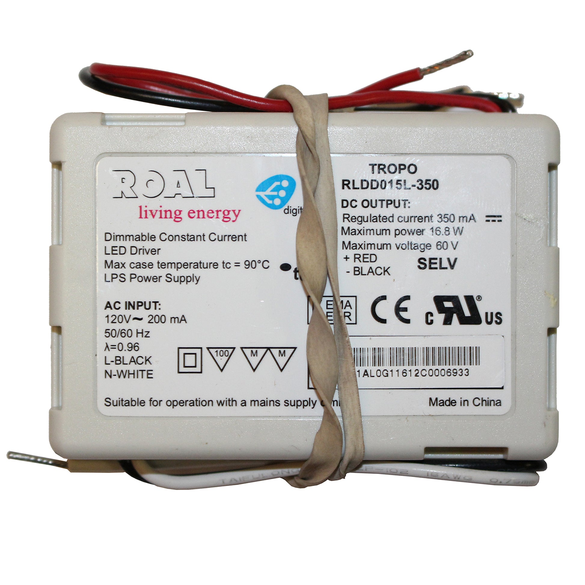 Roal RLDD015L-350