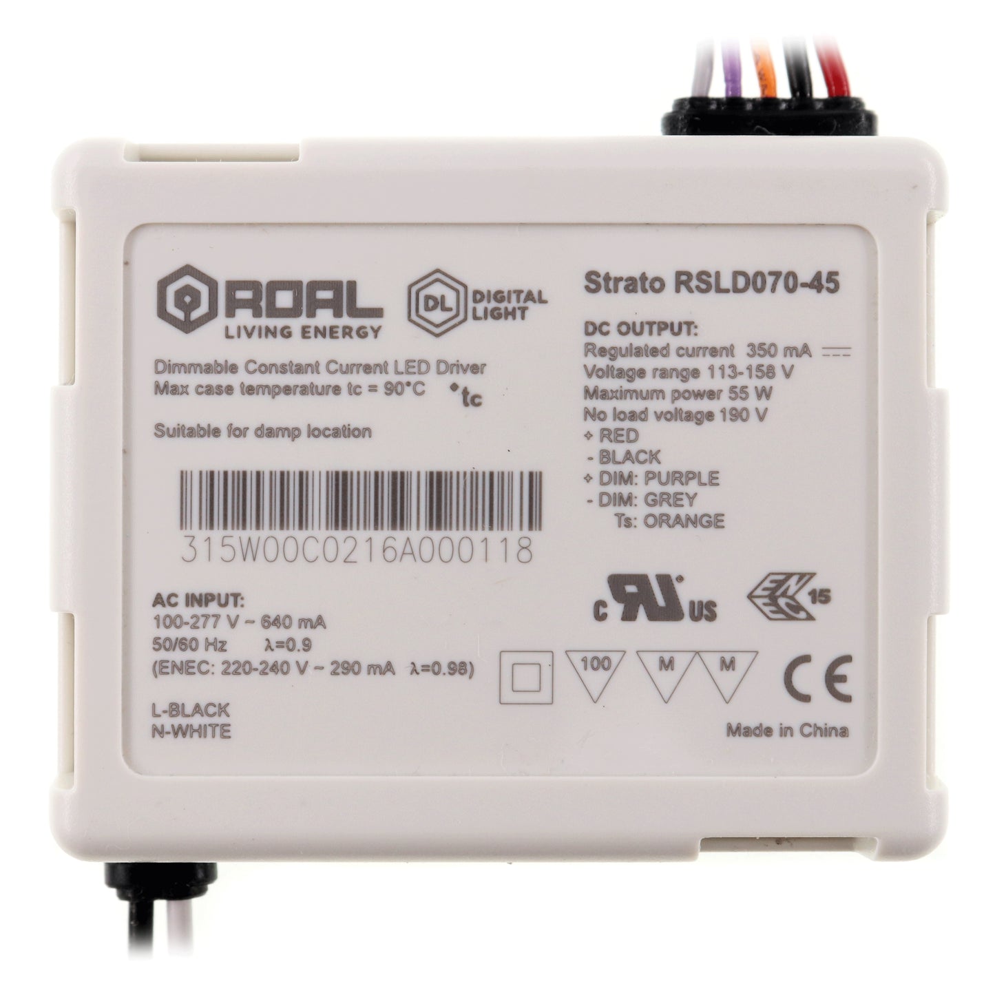 Roal Living Energy RSLD070-45