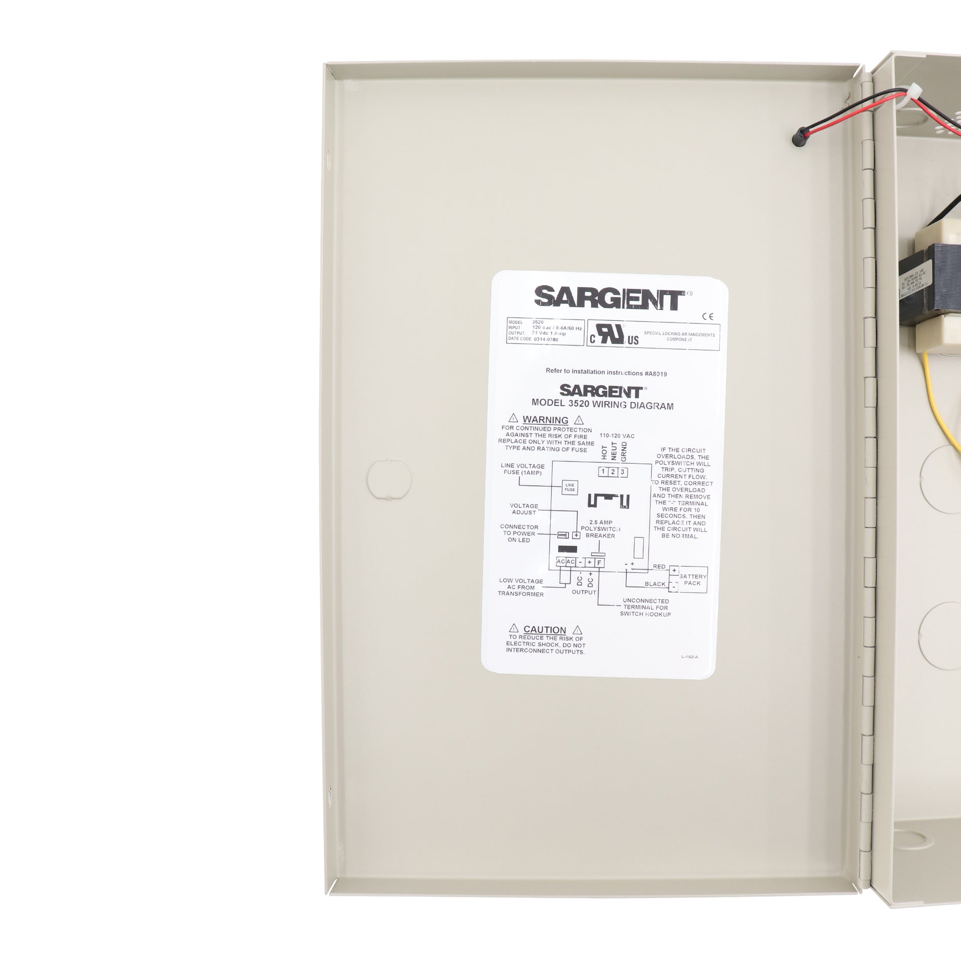 Sargent Manufacturing 3520