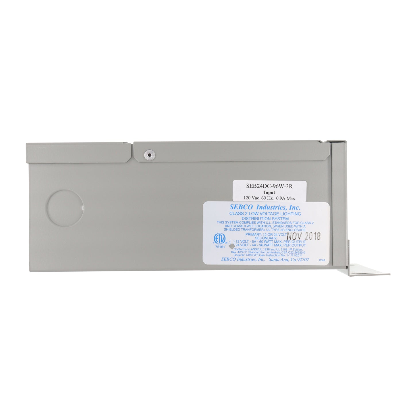 Sebco Industries, Inc. SEB24DC-96W-3R