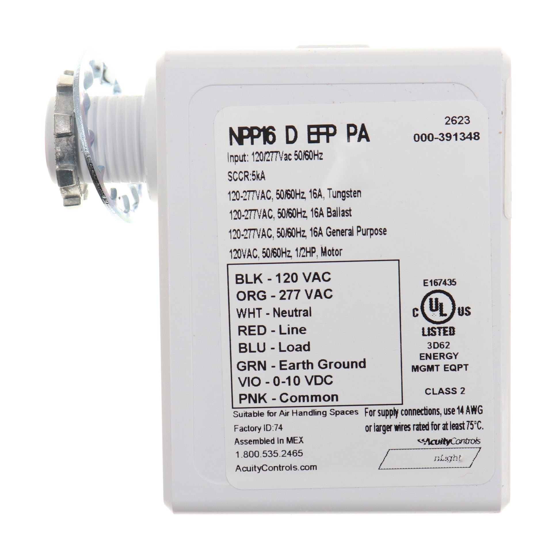 Sensor Switch NPP16-D-EFP-PA