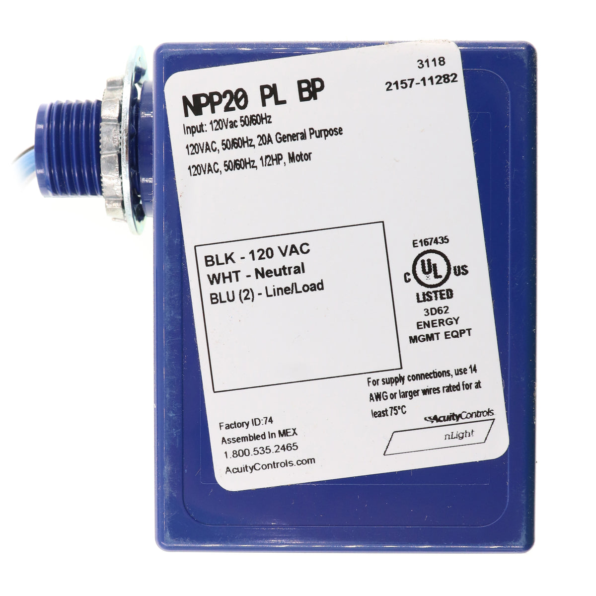 Sensor Switch NPP20-PL-BP